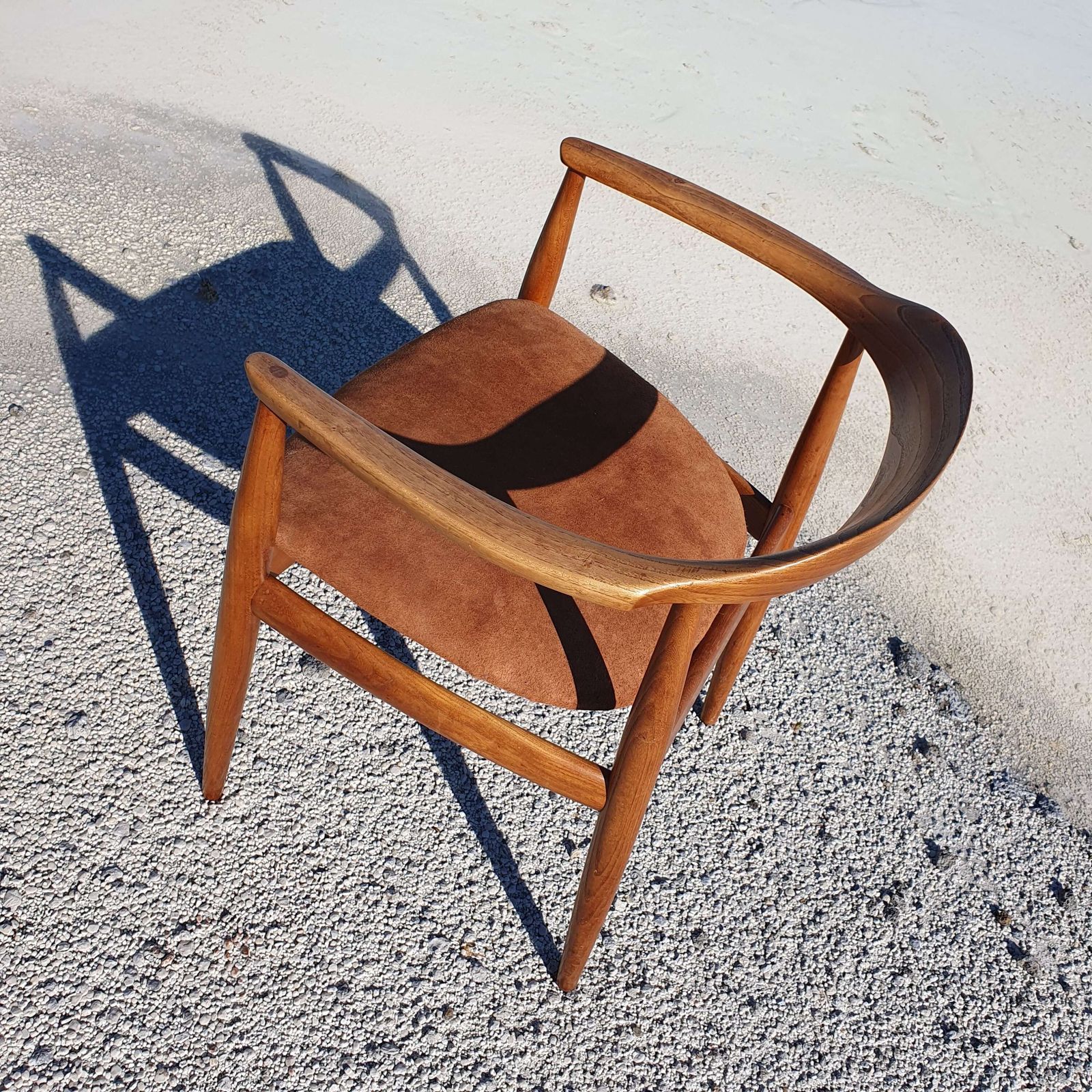 A Superb Side Chair Designed By Arne Wahl Iversen For Niels Elersen, Denmark 1959. photo vinterior