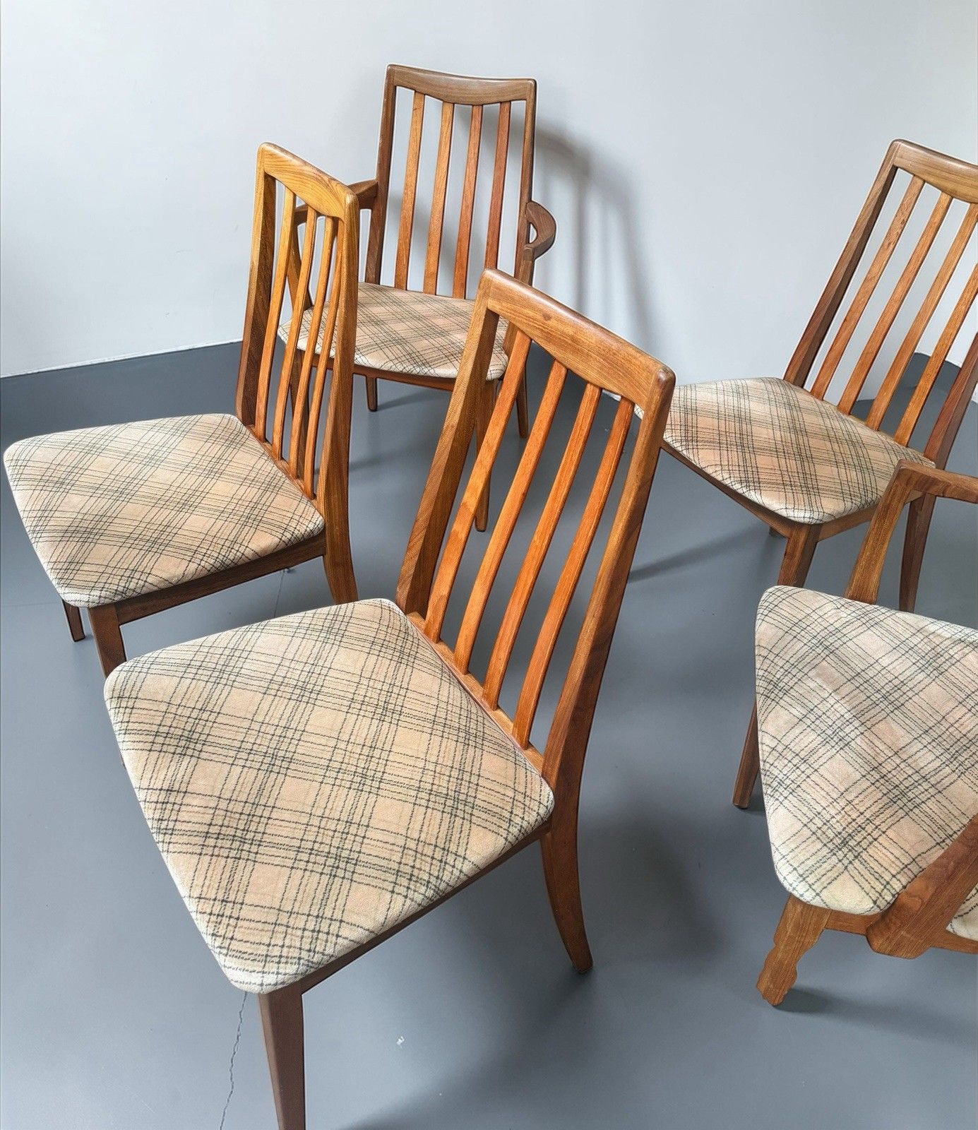 Set Of Six Teak G Plan Dining Chairs Fresco Range Mid Century Retro C1960s photo vintage