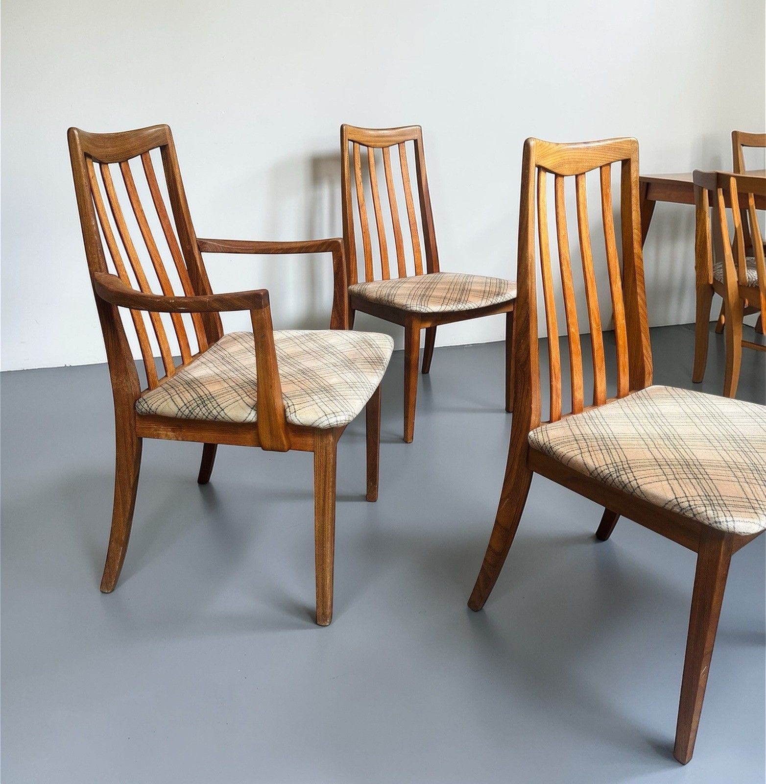 photo furniture Set Of Six Teak G Plan Dining Chairs Fresco Range Mid Century Retro C1960s
