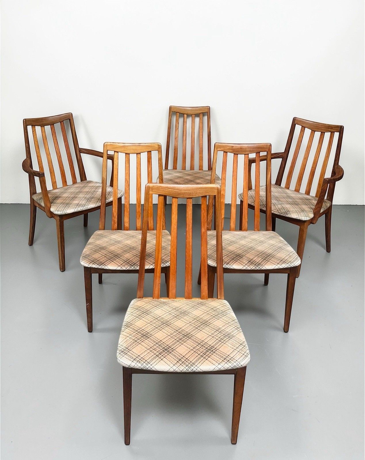 Furniture Set Of Six Teak G Plan Dining Chairs Fresco Range Mid Century Retro C1960s photo