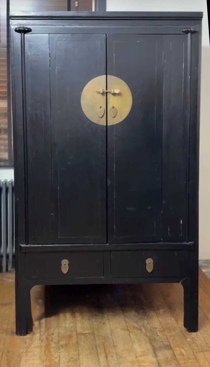 Furniture Bespoke Chinoiserie Drinks / Crockery / Wedding Cabinet Restoration – Gold Finish Commission Example photo