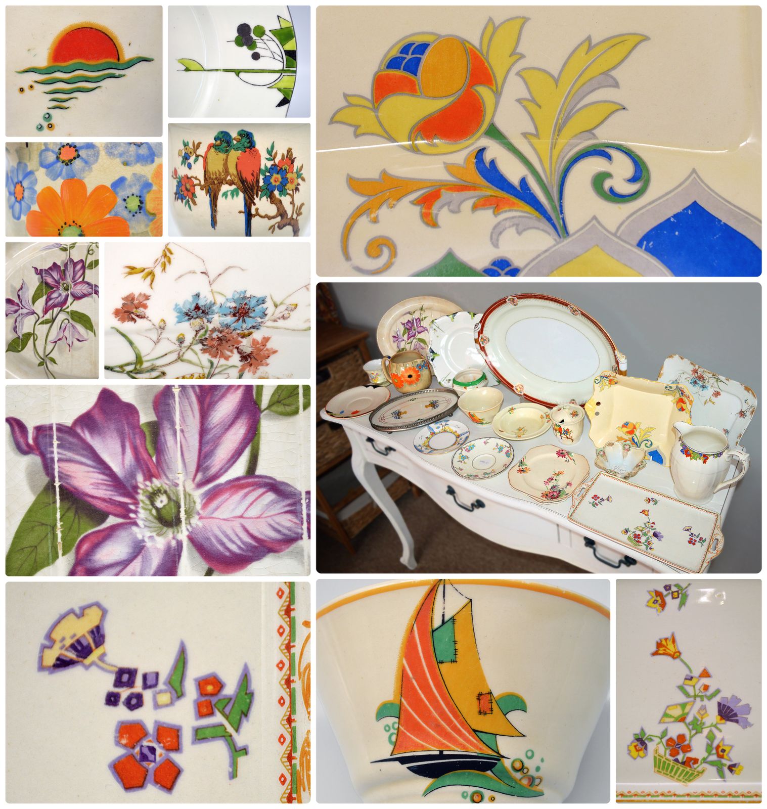 Early 20th Century Porcelain Job Lot Of X20 Pieces
