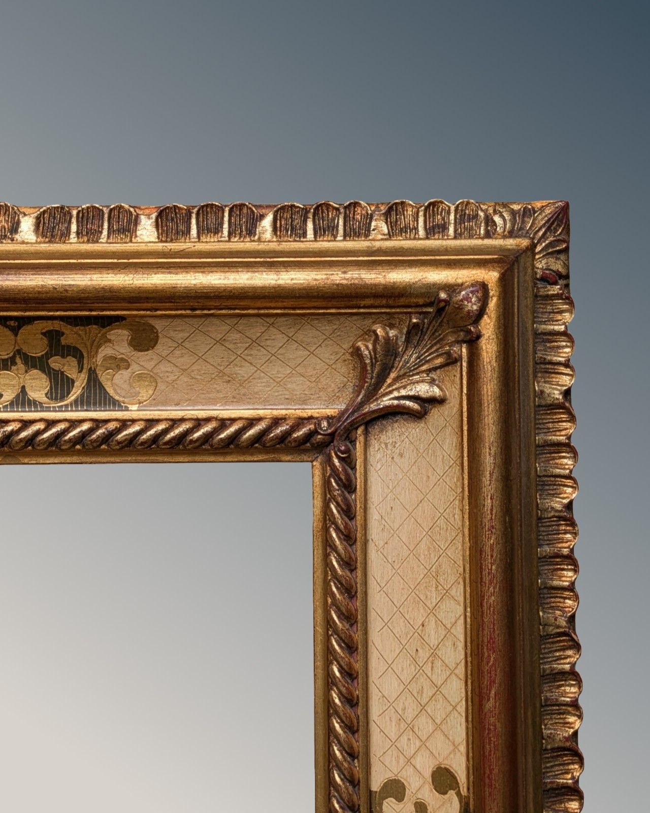 Good Decorative Italian Gilt Wood Frame photo 175.0