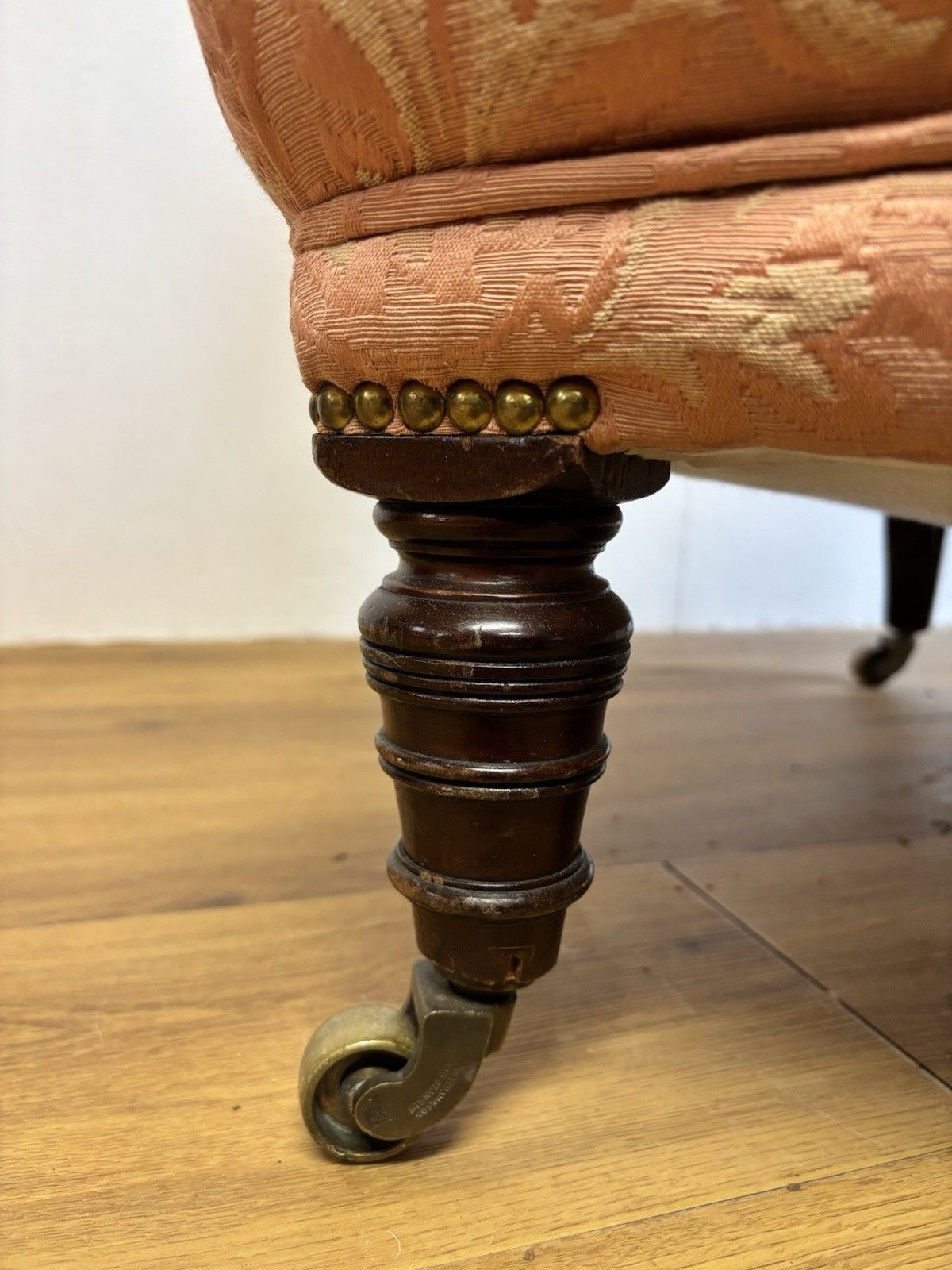 Antique Country House Upholstered Armchair, Made By Bertram & Sons photo Furniture