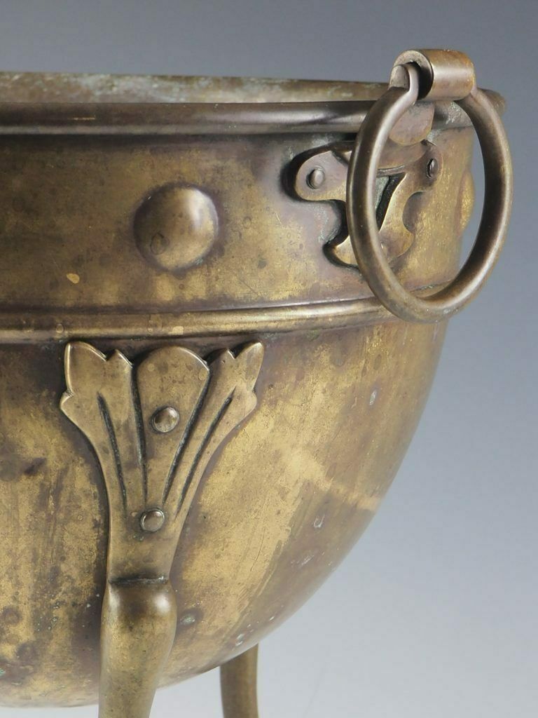 Brass Arts And Crafts Jardiniere By Henry Loveridge photo buy