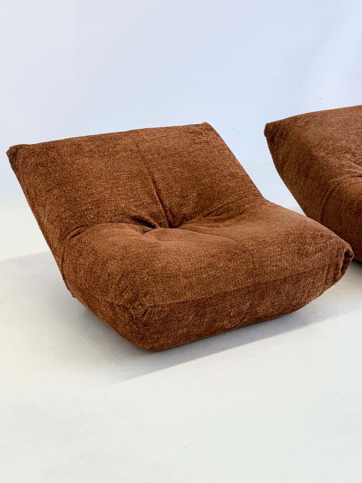 Papillon Lounge Chairs By Guido Maria Rosati For Giovannetti In Rust Brown photo furniture