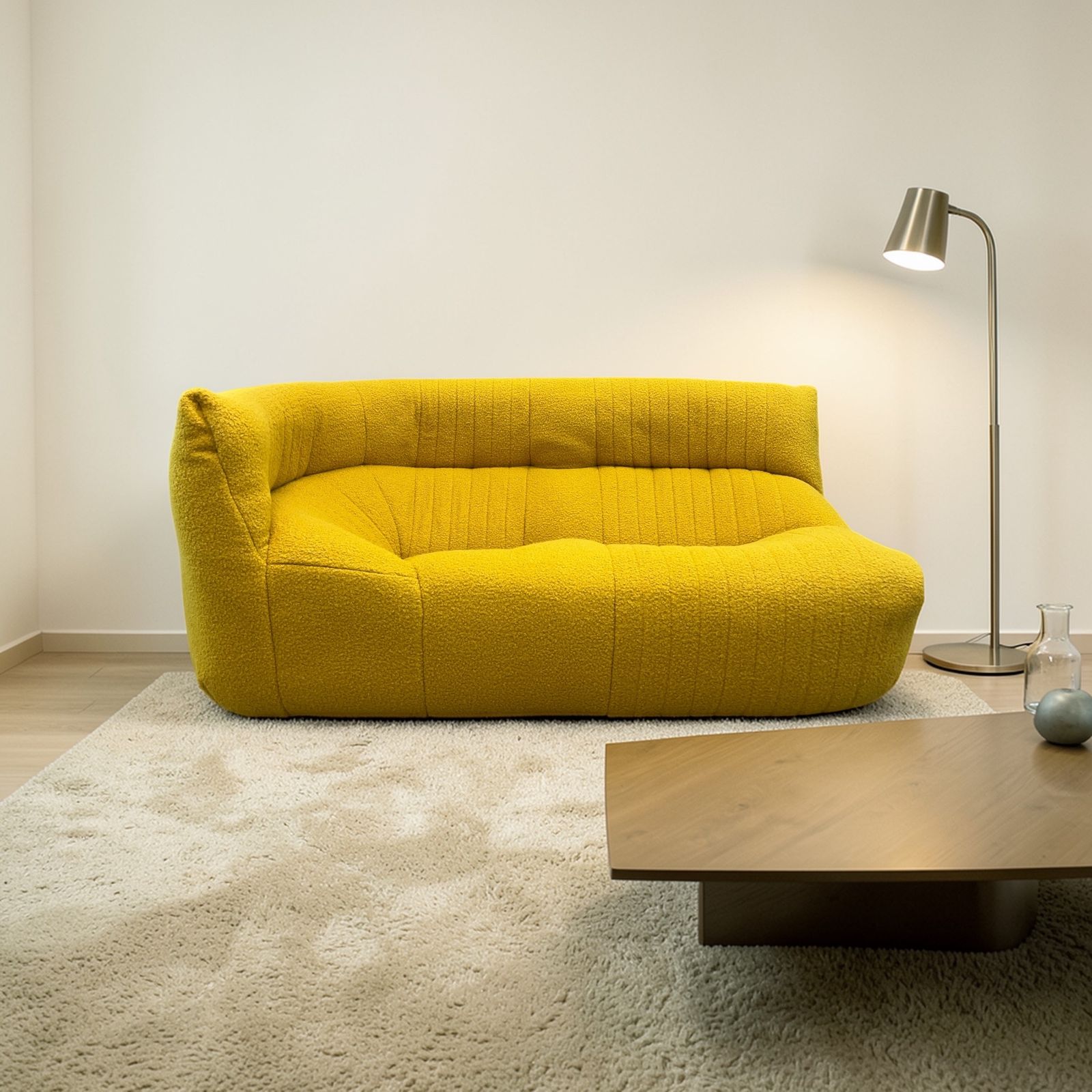 Sofa Settee Corner Two Seater Yellow Aralia From Ligne Roset