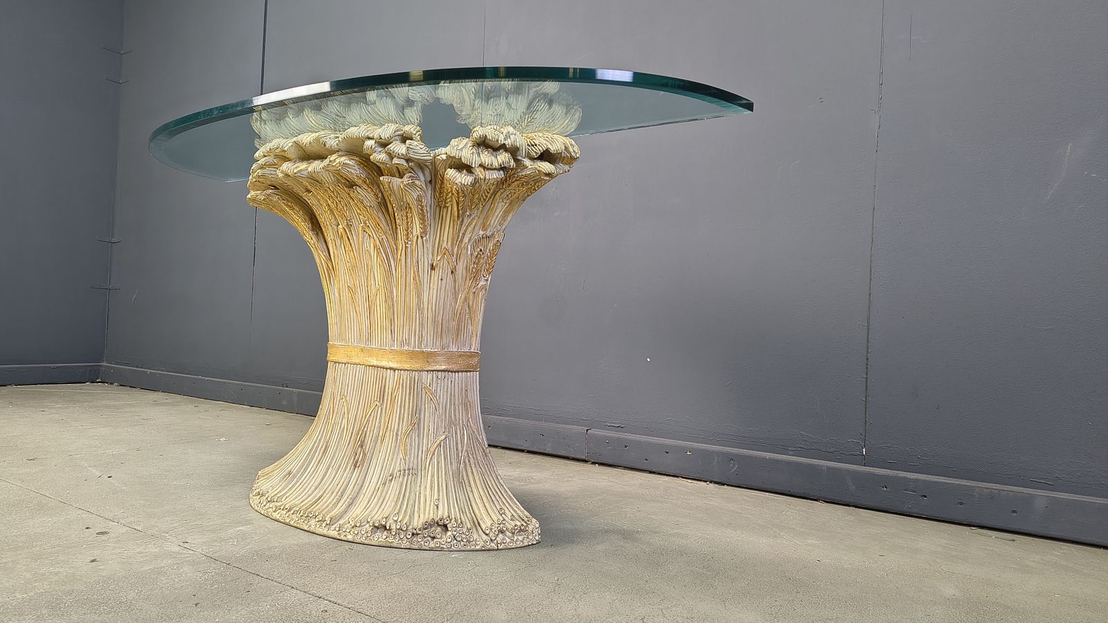 Sheaf Of Wheat Console By Franco Chelini, 1970s photo 1500.0