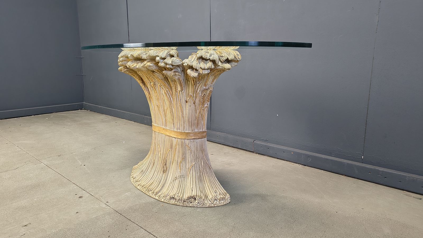 Sheaf Of Wheat Console By Franco Chelini, 1970s photo vinterior