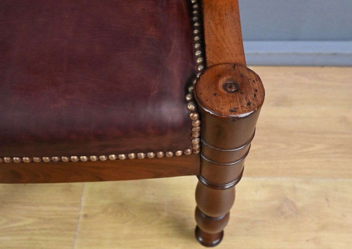 Mahogany Office Chair, Restoration Period – Early 19th Century photo buy