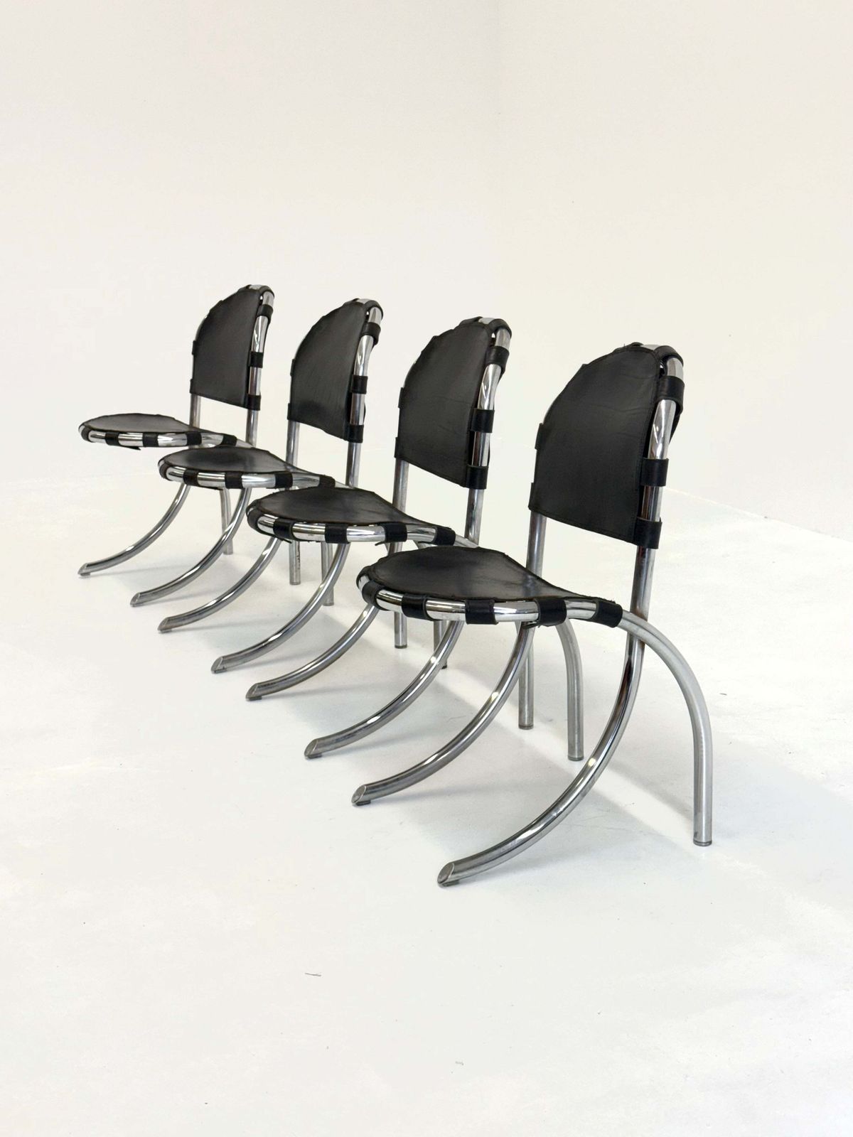 Set Of 4 Medusa Dining Chairs By Studio Tetrarch For Alberto Bazzani photo furniture