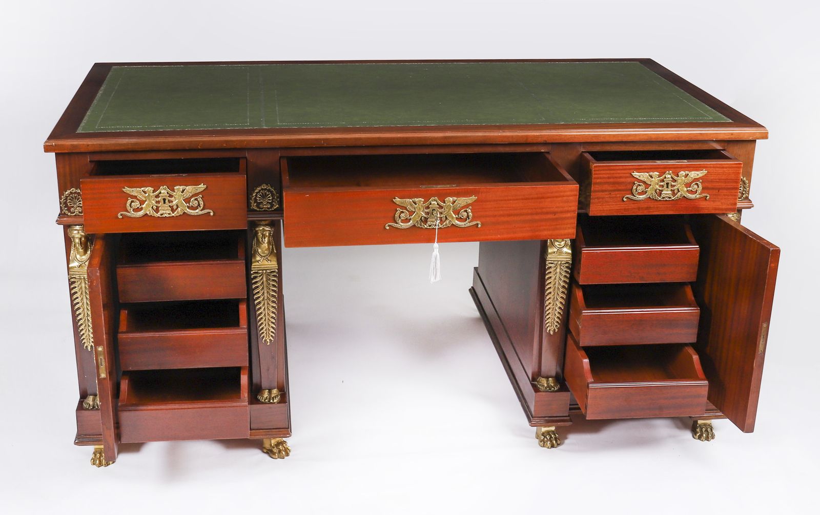 photo vinterior Antique French Empire Ormolu Mounted Desk 20th Century