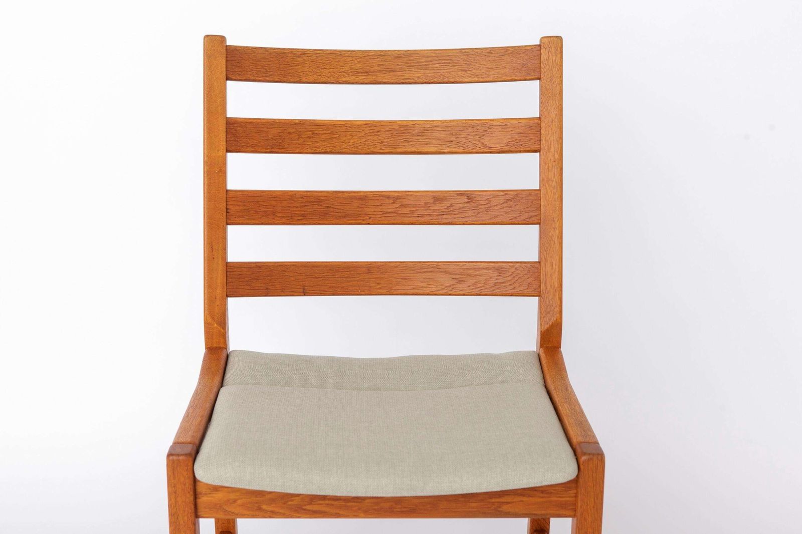 photo furniture Set Of 6 Kurt østervig Oak Dining Chairs For Kp Møbler, Danish Mid Century Chairs 1960s, Arm & Side Chairs
