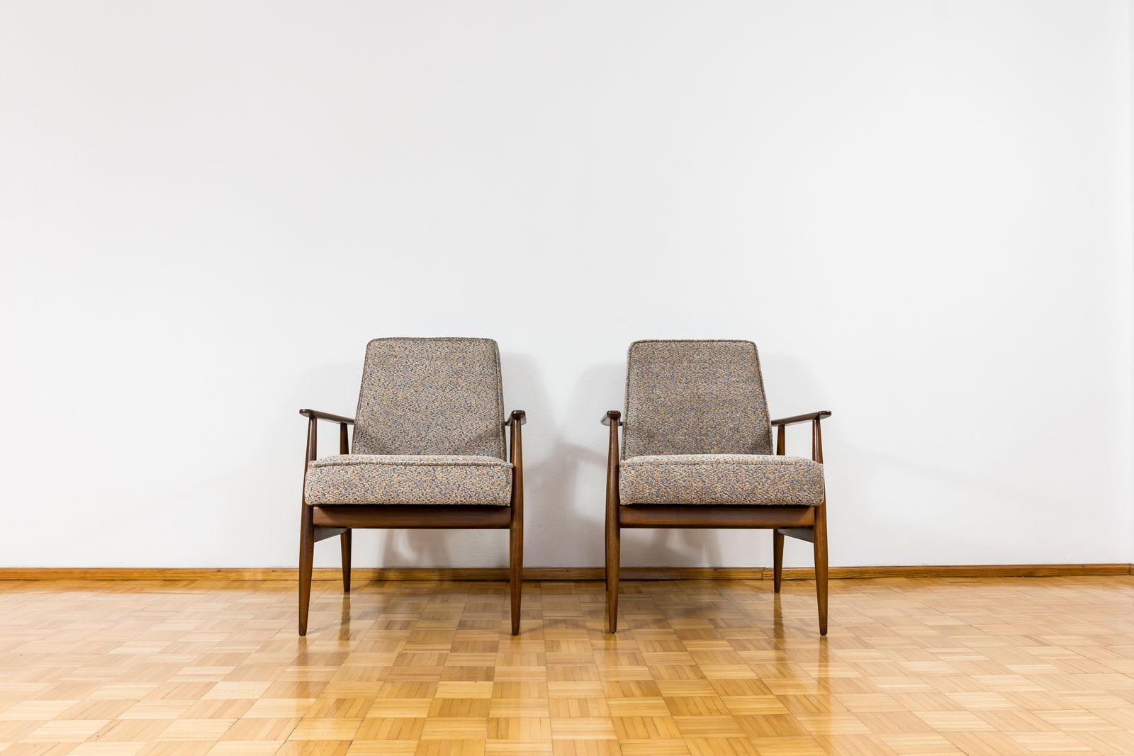 Vintage Armchairs Designed By H. Lis, Poland, 1960's, Set Of 2 photo buy