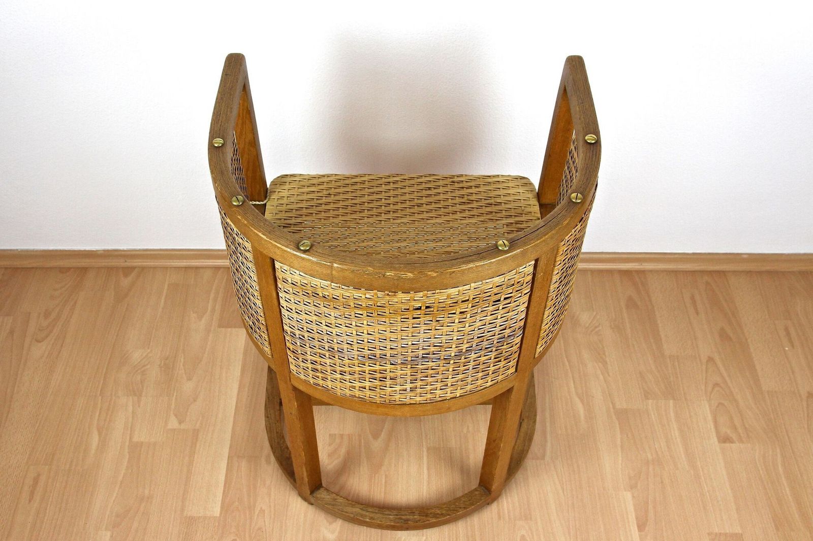 20th Century Art Nouveau Armchair Mod. 1307 By Prag Rudniker, Austria Ca. 1903 photo vintage