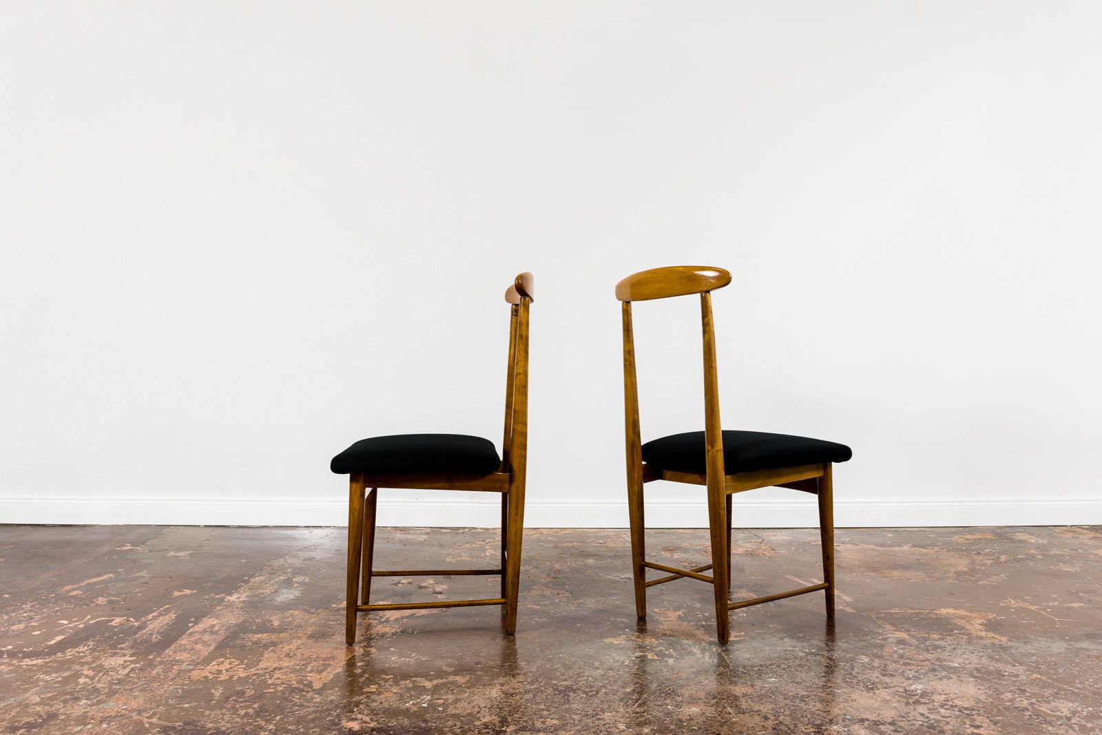 Mid Century Dining Chairs By Bernard Malendowicz, Poland, 1960s, Set Of 6 photo Furniture