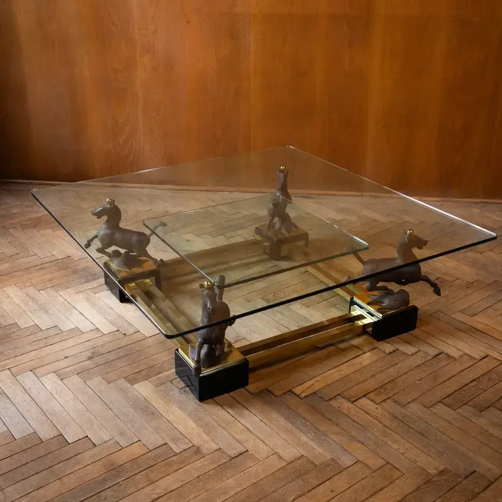 Coffee Table „Flying Horses Of Gansu“ By Maison Charles photo furniture