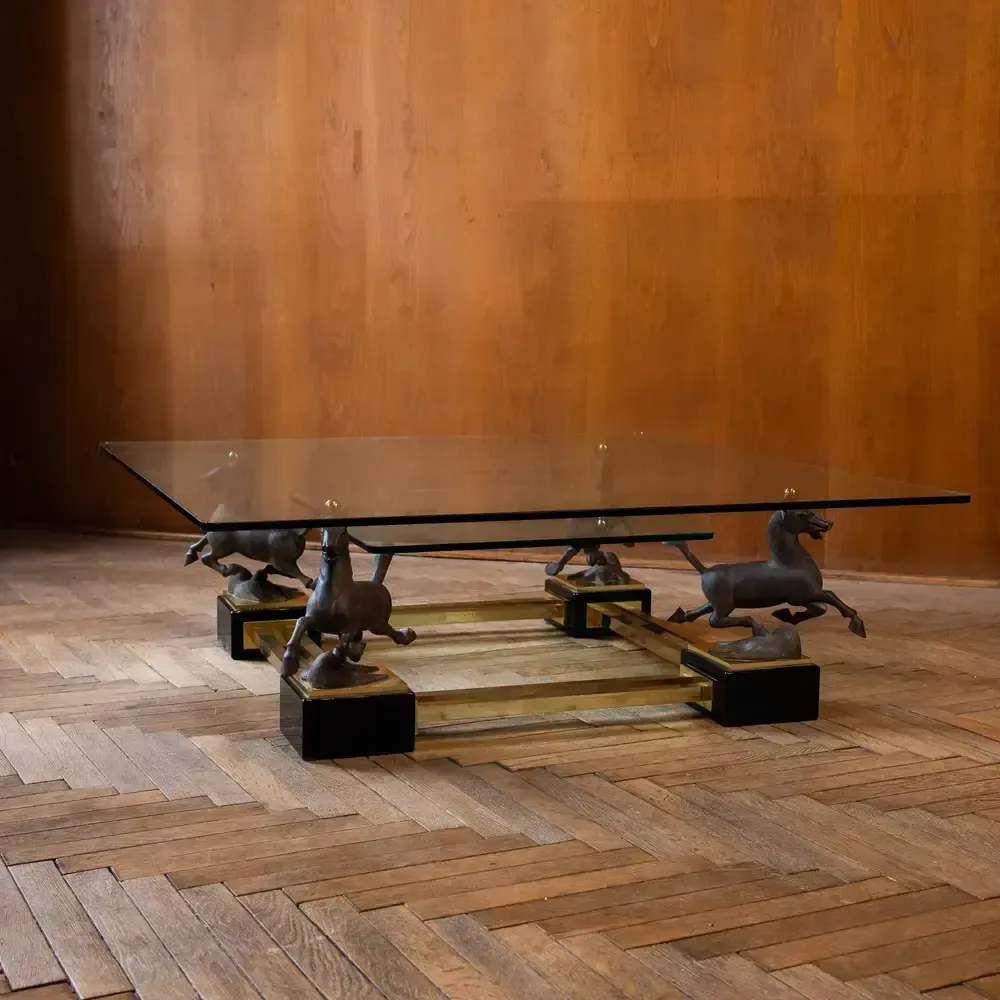 Coffee Table „Flying Horses Of Gansu“ By Maison Charles photo 2251.0