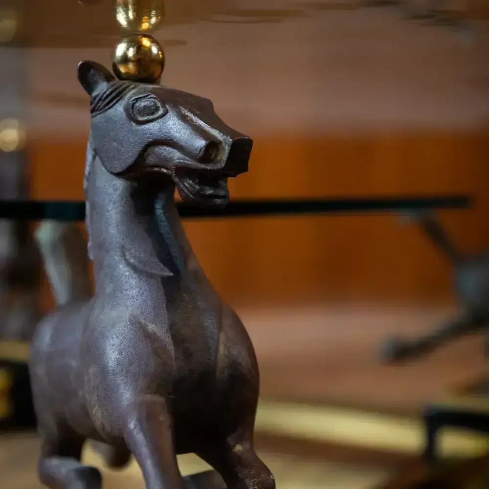 Furniture Coffee Table „Flying Horses Of Gansu“ By Maison Charles photo