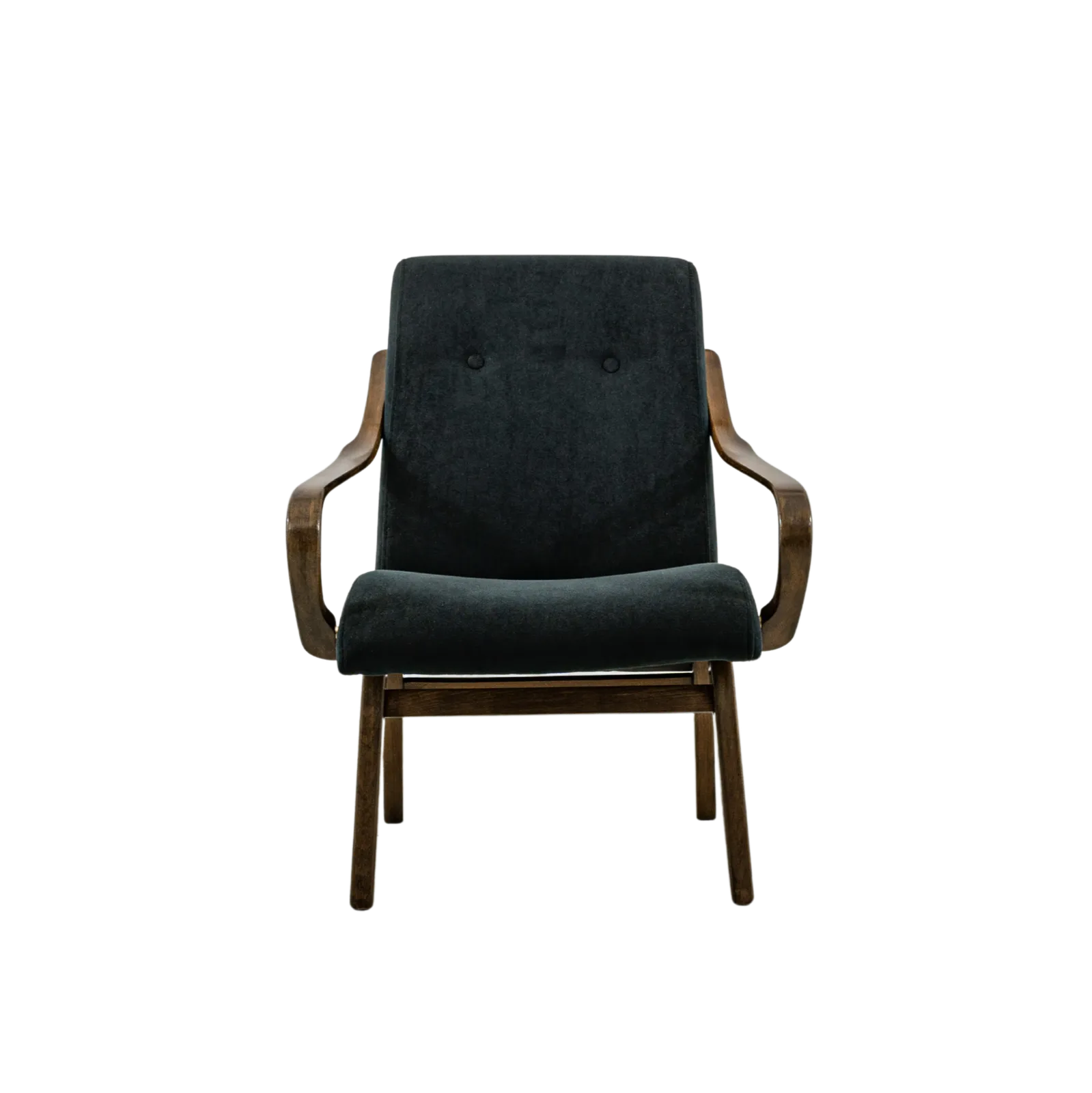 Vintage Armchair By Jaroslav šmídek For Ton, Czechoslovakia, 1960's