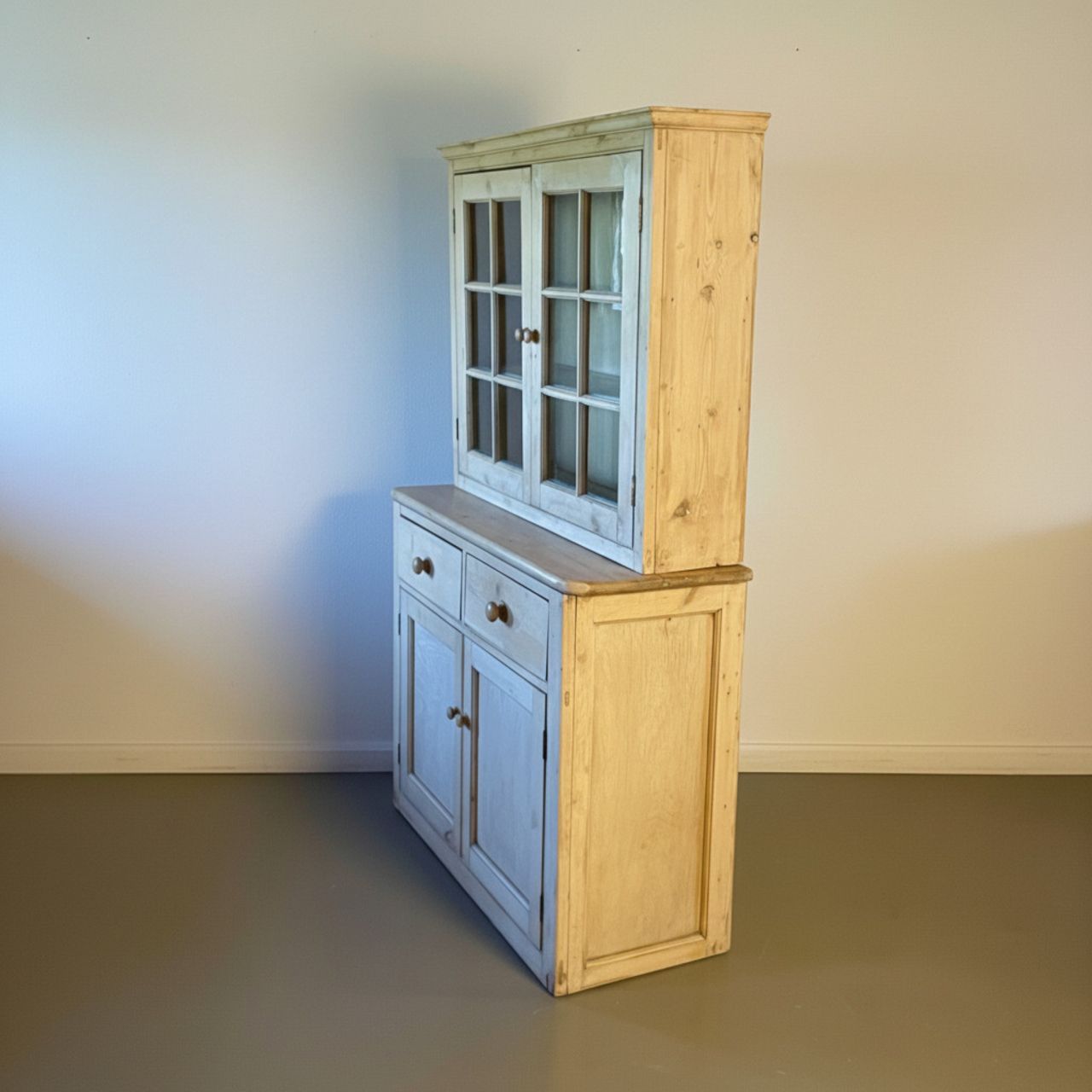 Victorian Pine Dresser, 1800s photo vintage