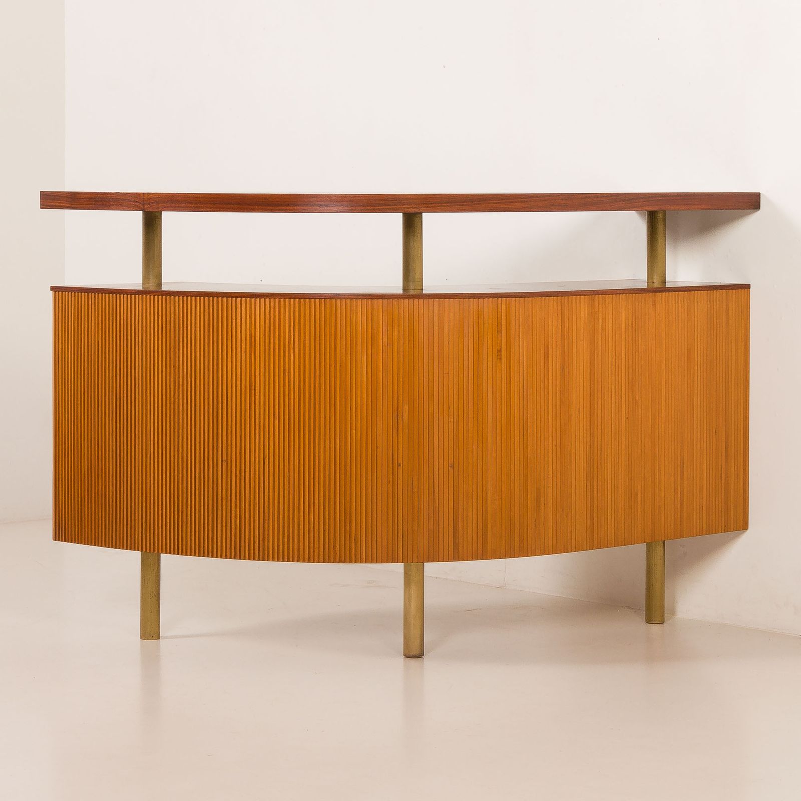 Italian Mid Century Bar Cabinet Attr. To Carlo Hauner And Martin Eisler, Italy 1960s photo Furniture