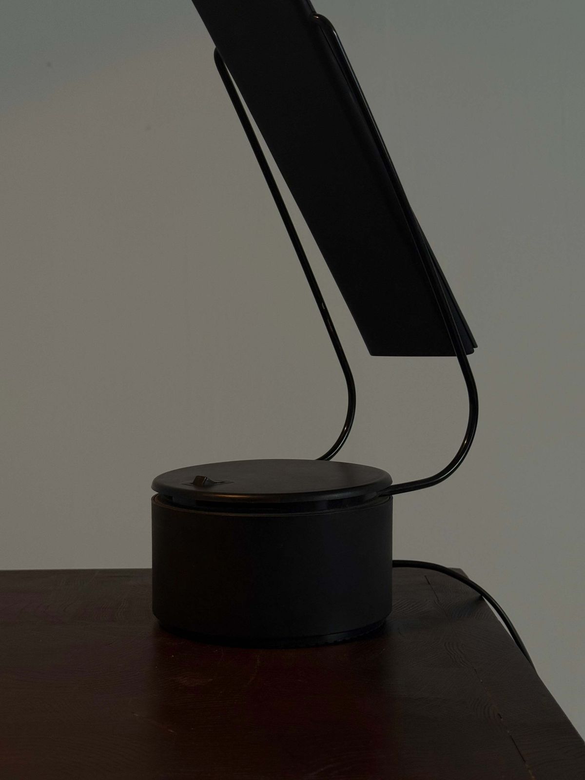 Dove Design Desk Lamp In Black By Marco Colombo & Mario Barbaglia For Paf Studio photo vintage