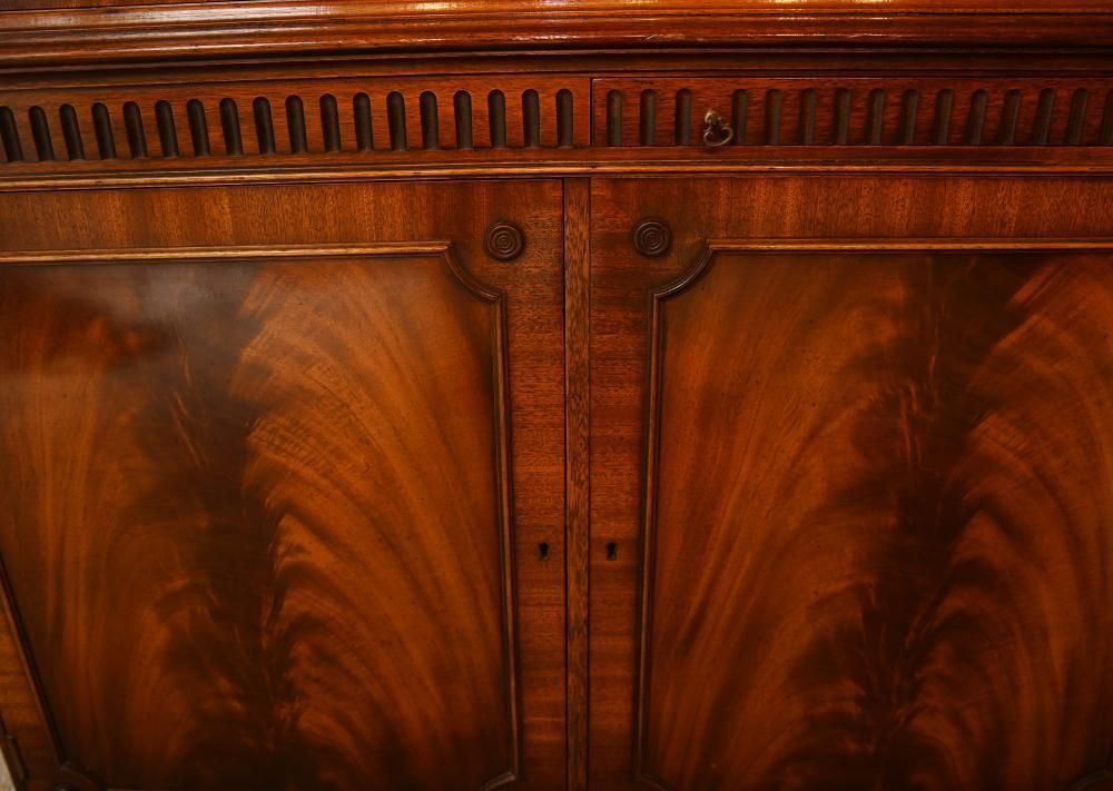 Georgian Revival Bookcase Mahogany By Bevan And Funnell 1910 photo 2200.0