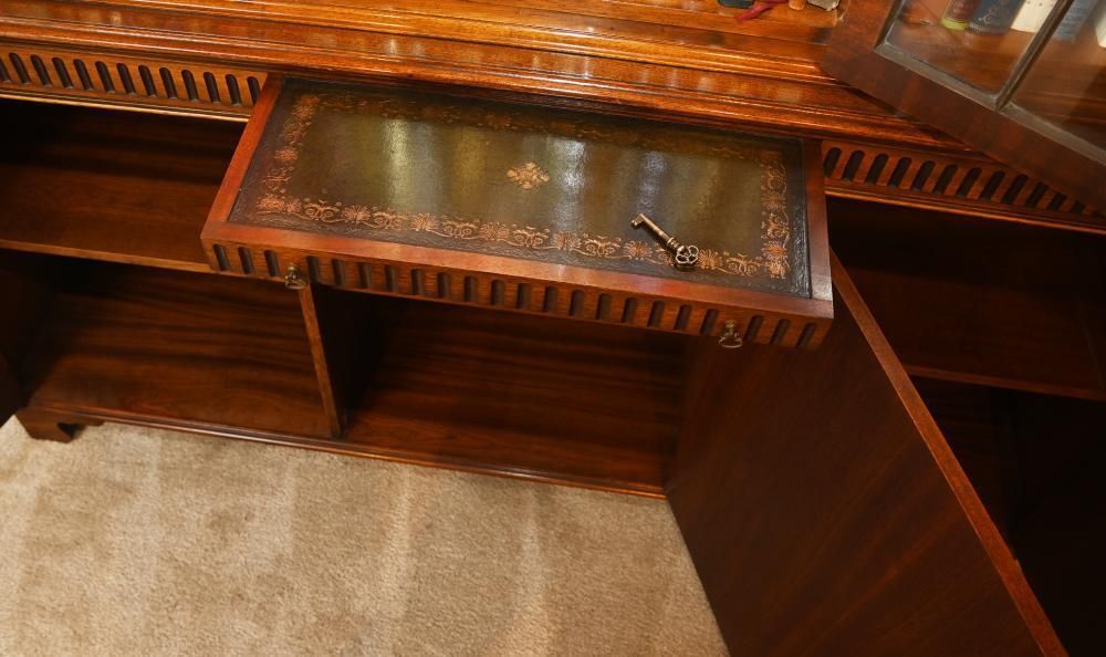 Georgian Revival Bookcase Mahogany By Bevan And Funnell 1910 photo buy