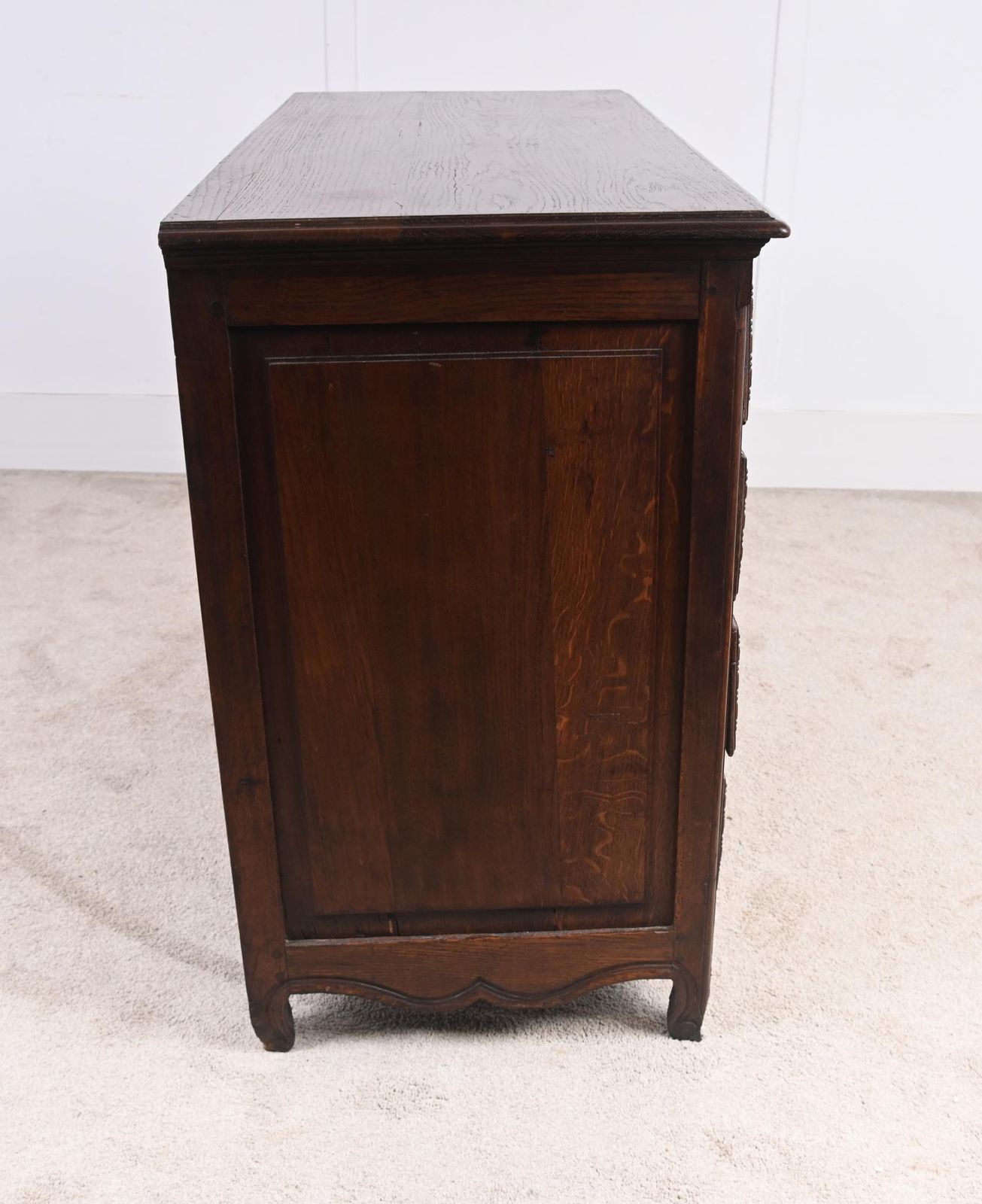 photo furniture French Provincial Normandy Commode 1780 Oak Chest Drawers