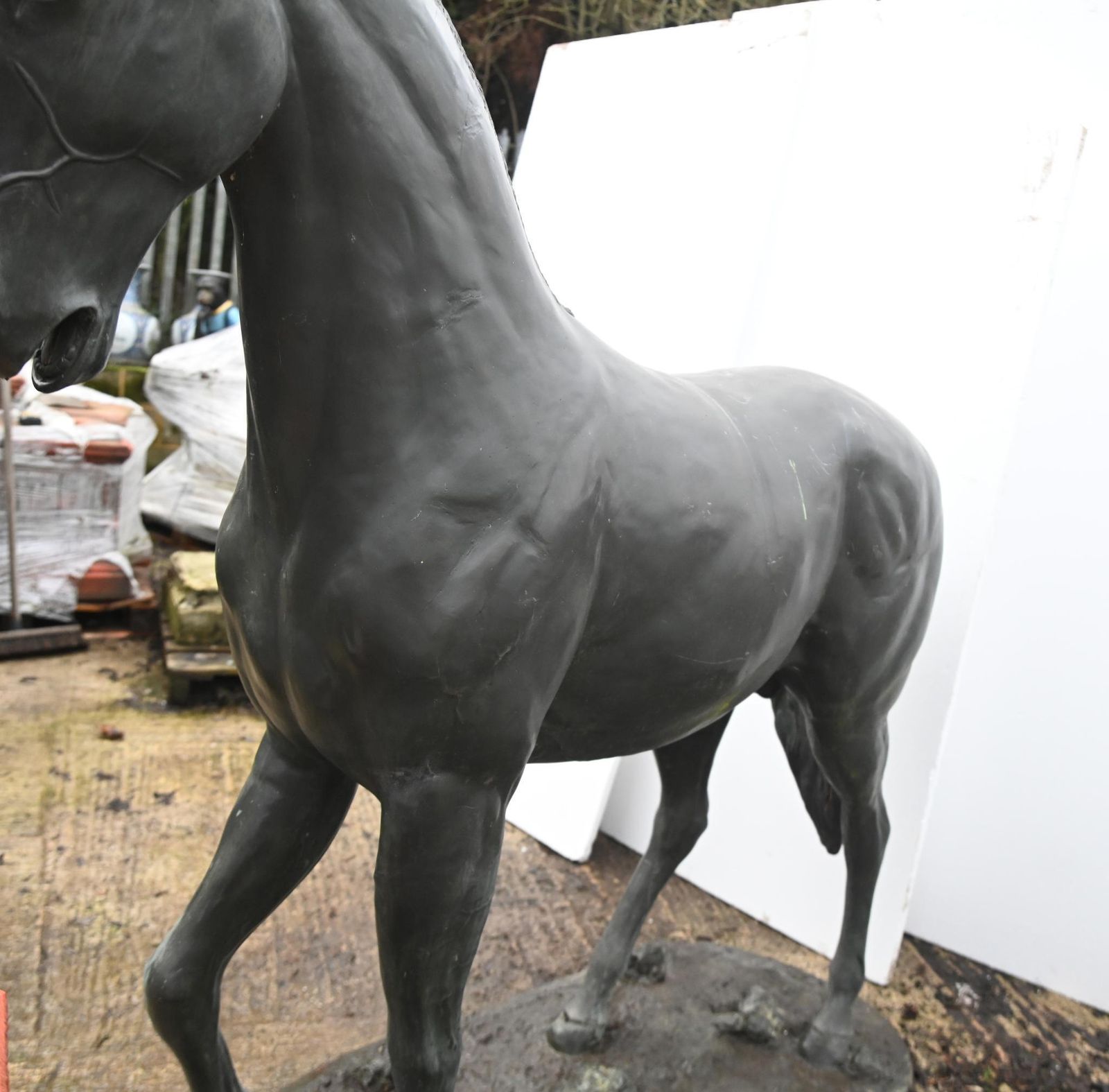 Lifesize Bronze Horse Statue Garden Equestrian Sculpture photo for sale