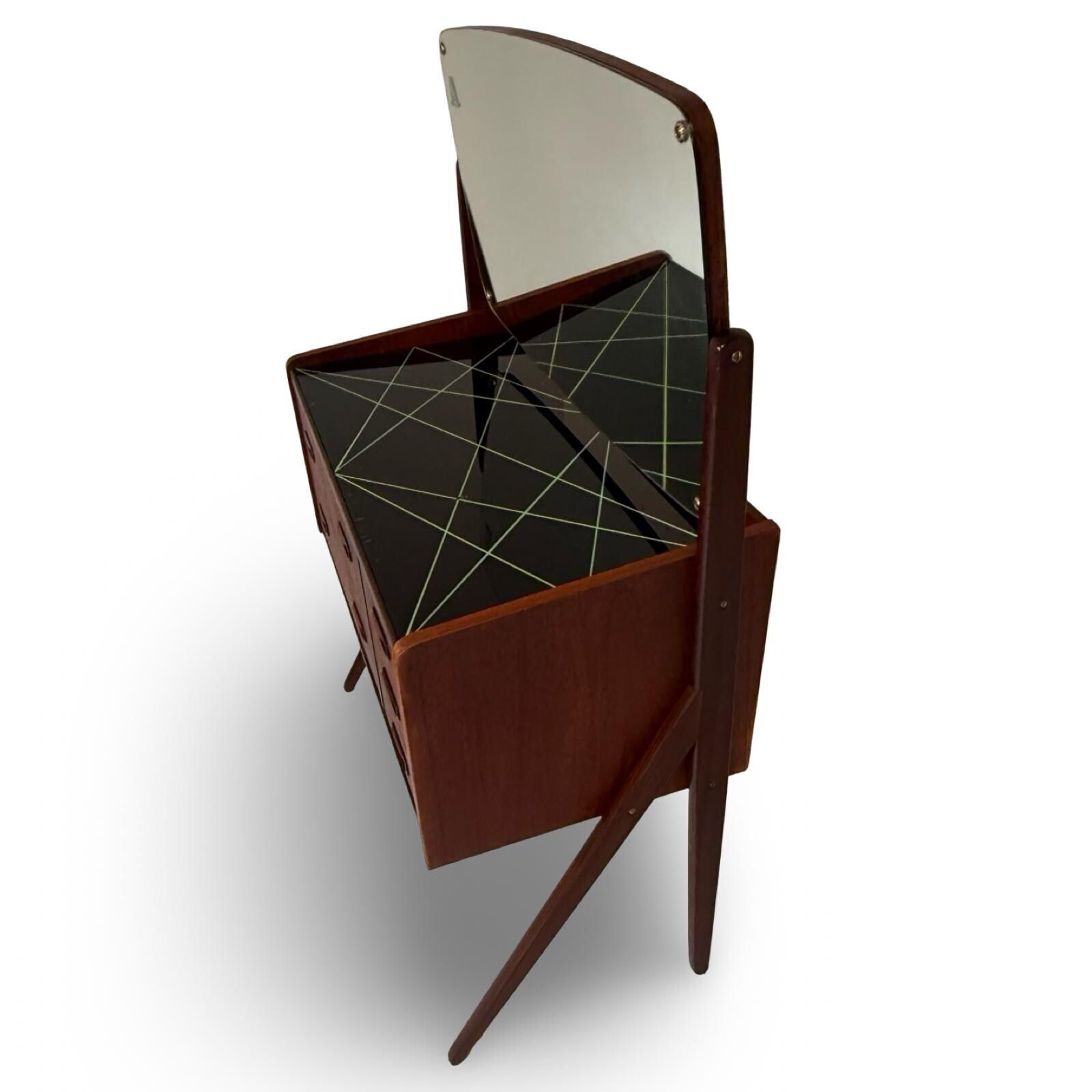 Vanity   1960's   Danish   Ag Spjel Kobber Beskyttet   Teak Wood photo furniture