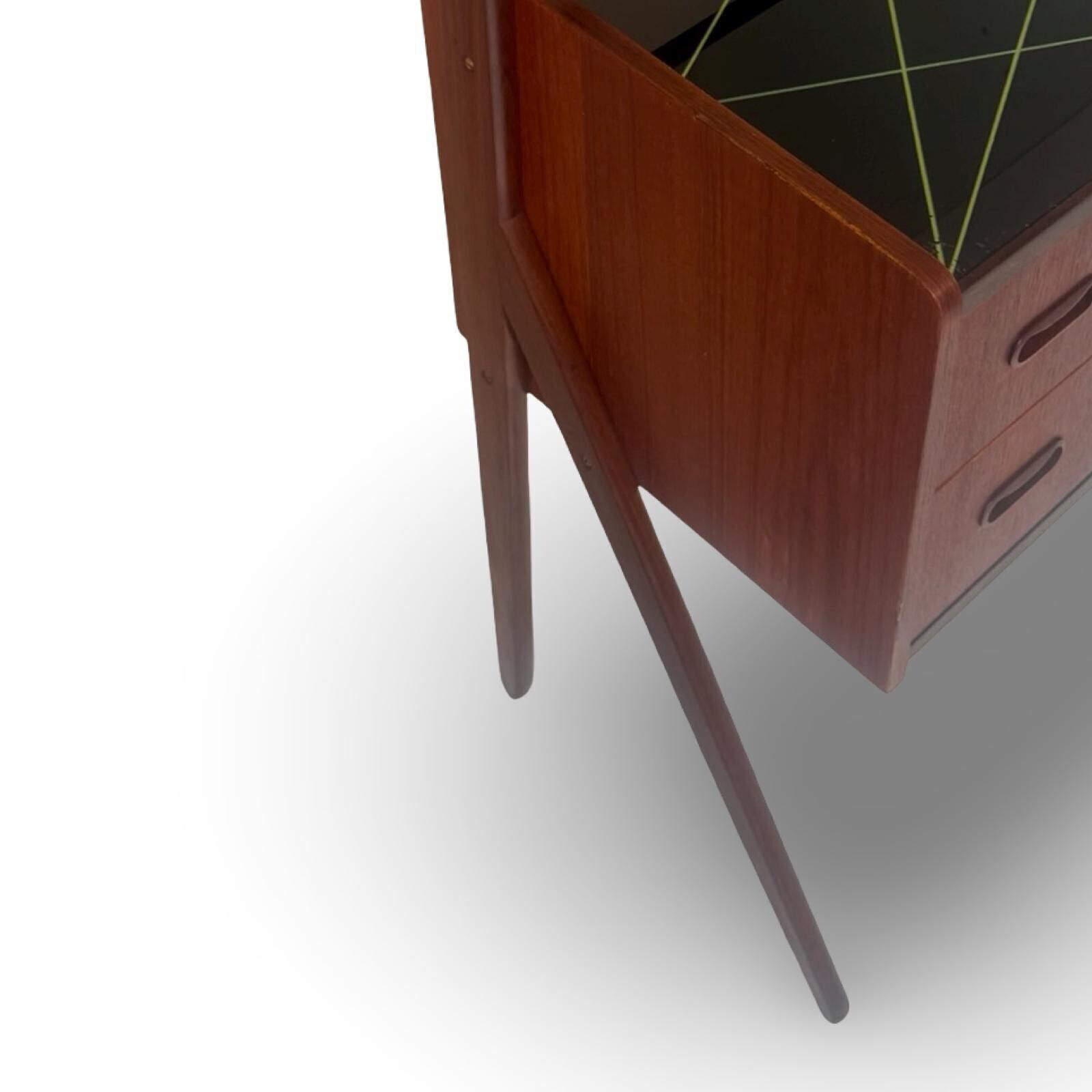 Furniture Vanity   1960's   Danish   Ag Spjel Kobber Beskyttet   Teak Wood photo