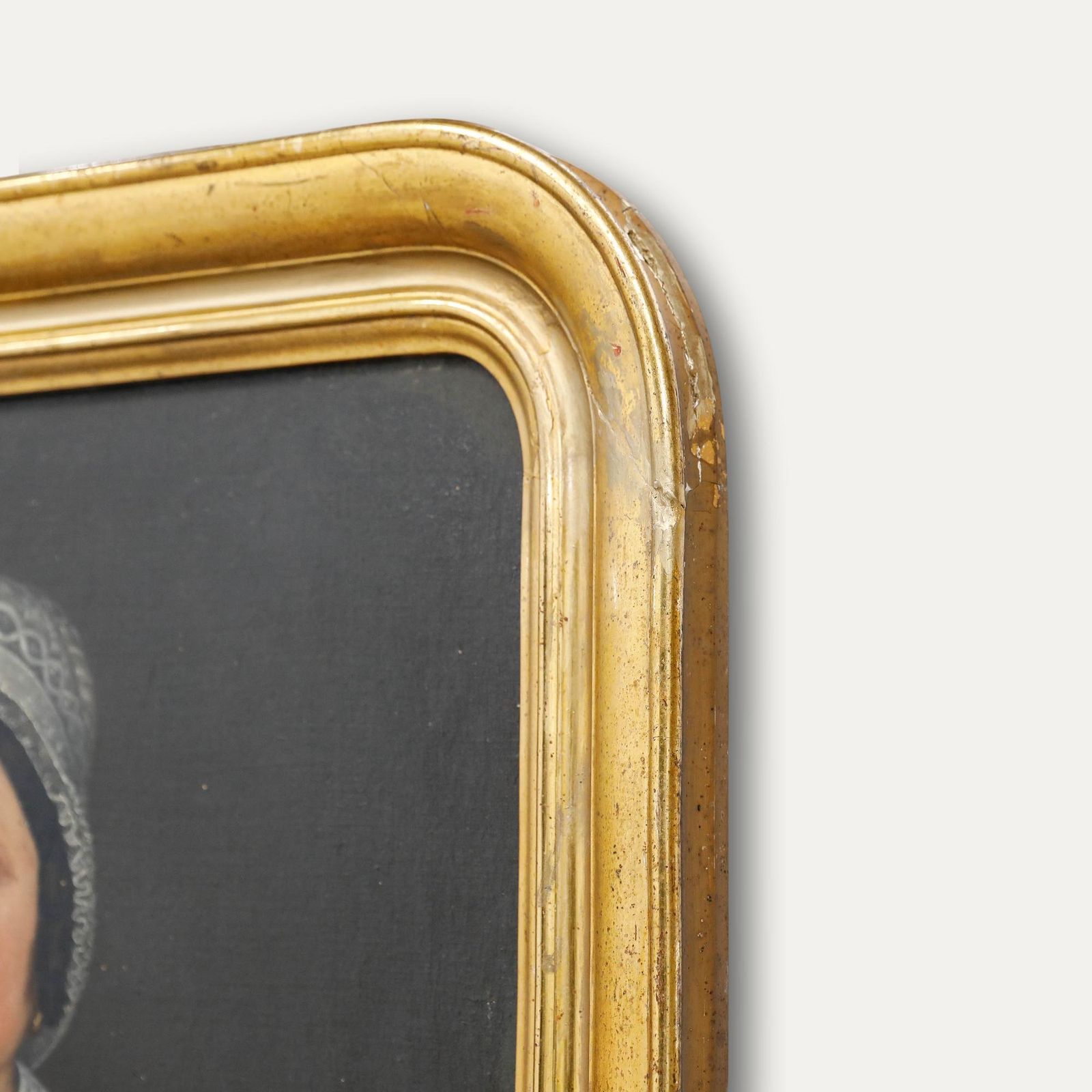 French School 1866 Oil Portrait Of Madame Naboulet photo buy