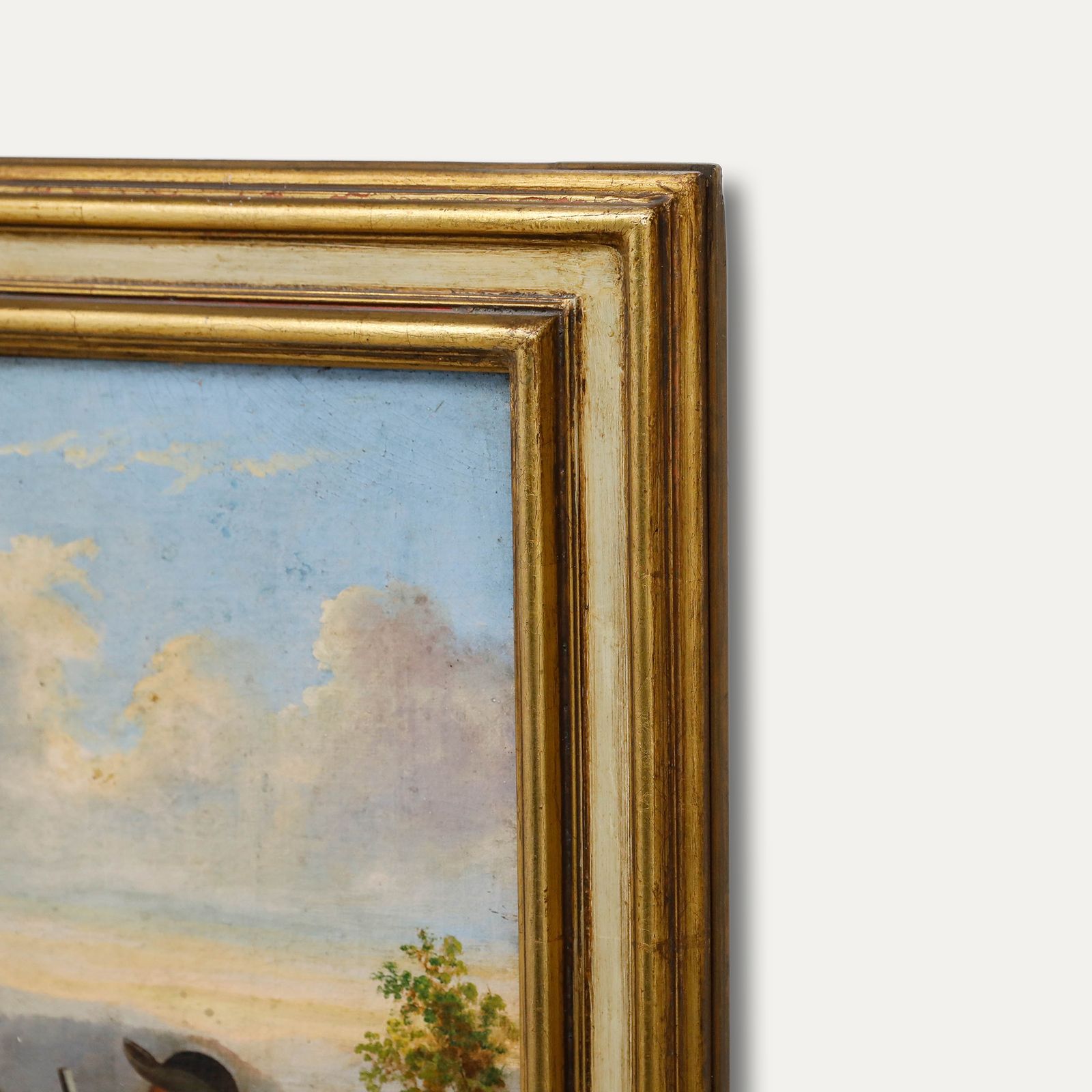 After Asher Brown Durand (1796 1886) Oil, The Capture Of Major André photo vinterior