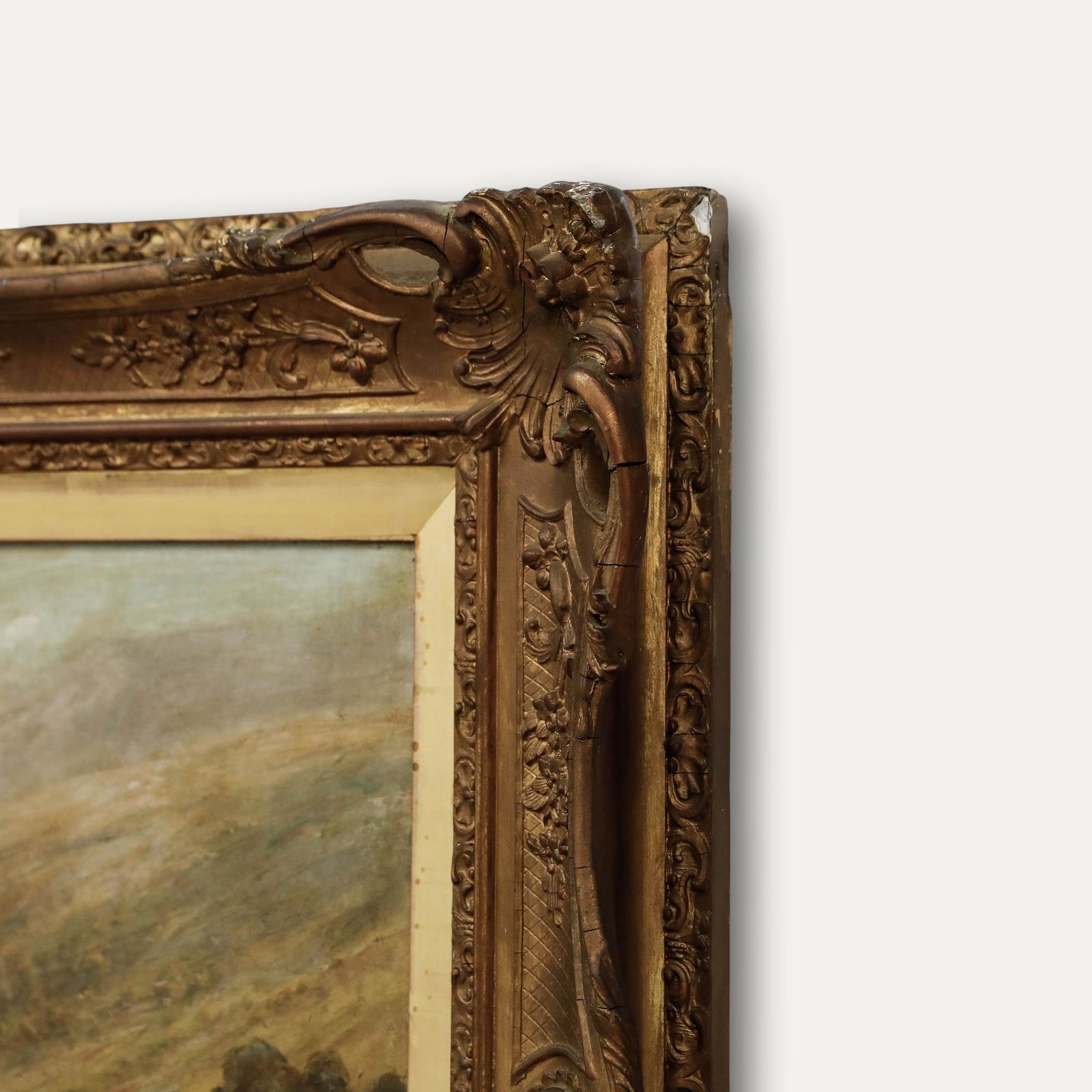 Stanley Wilson Framed Early 20th Century Oil, Near Ben Ledi photo vinterior