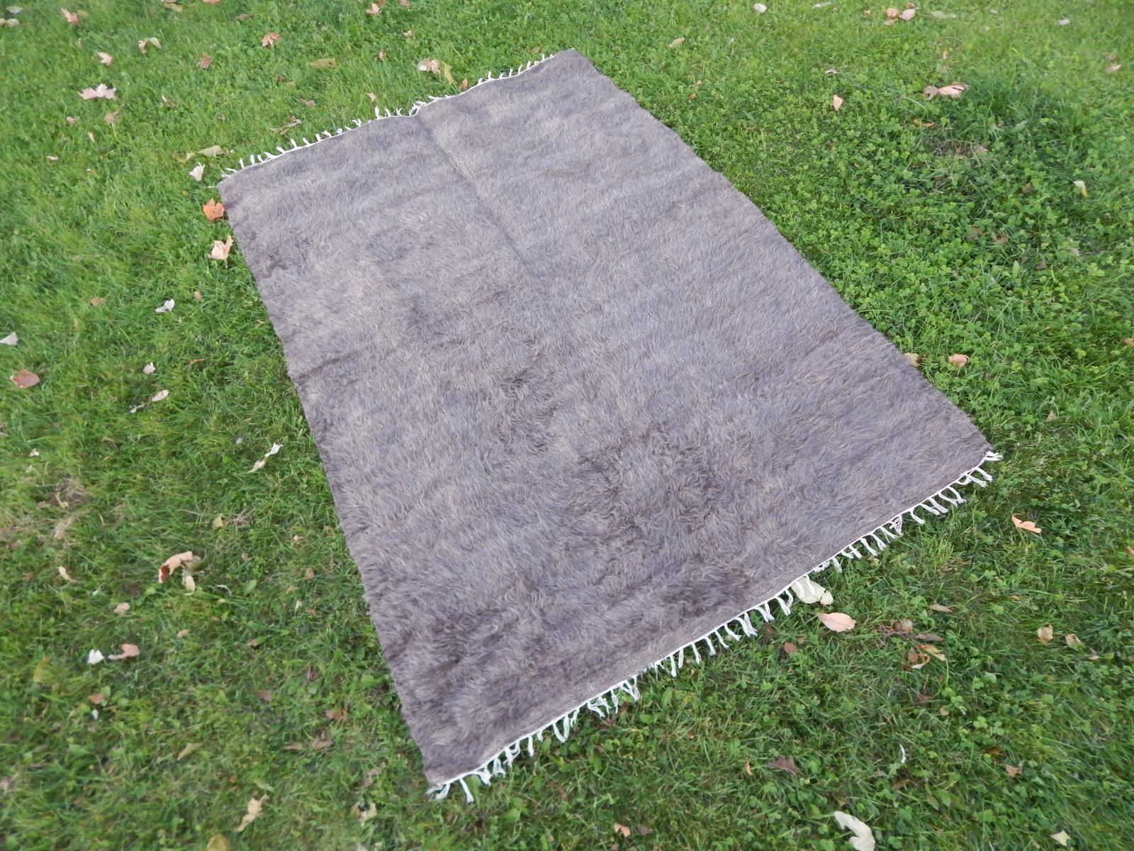 Turkish Siirt Kilim Rug 4'4'' X 6'6'' photo furniture