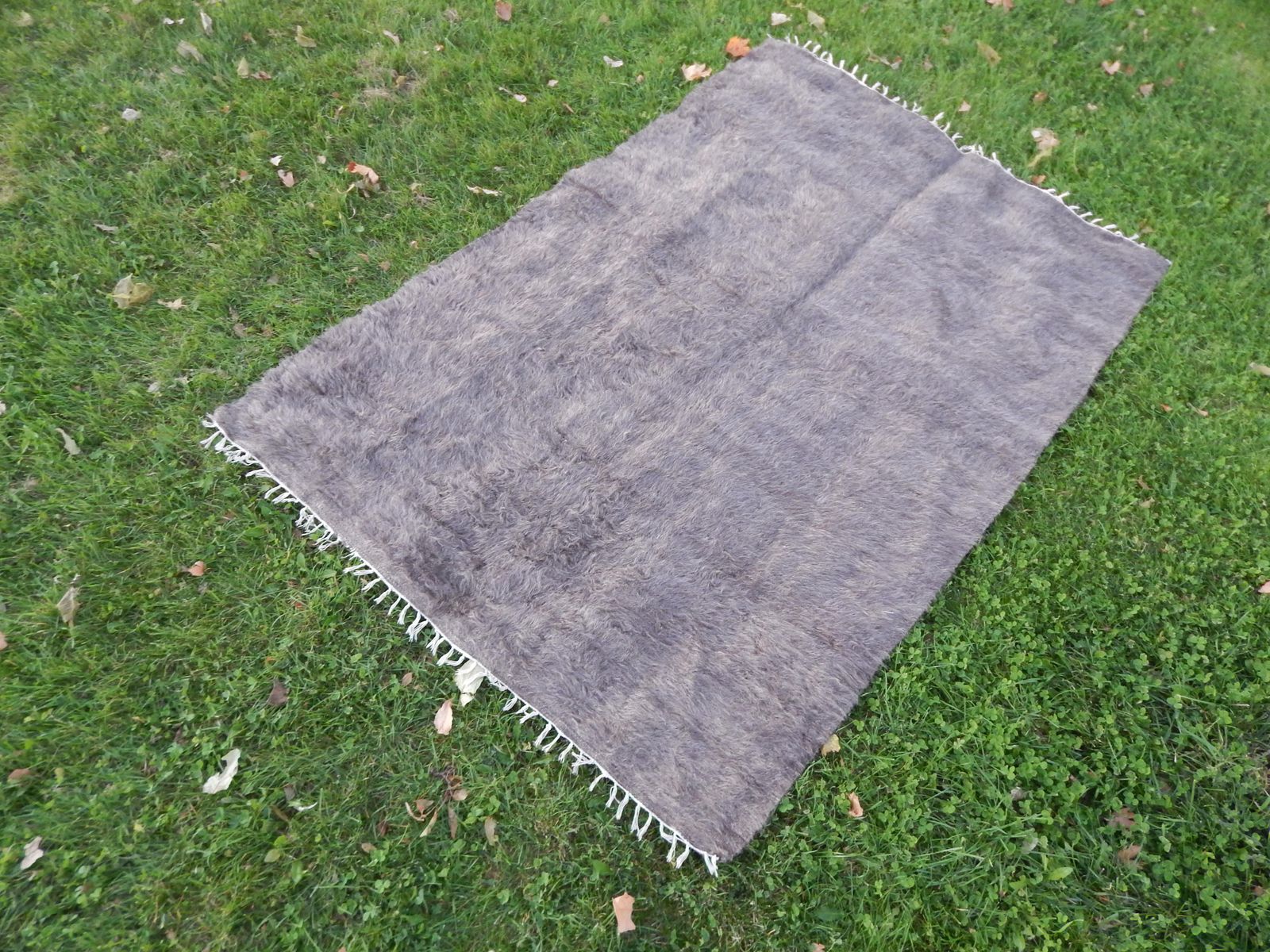 Turkish Siirt Kilim Rug 4'4'' X 6'6'' photo for sale