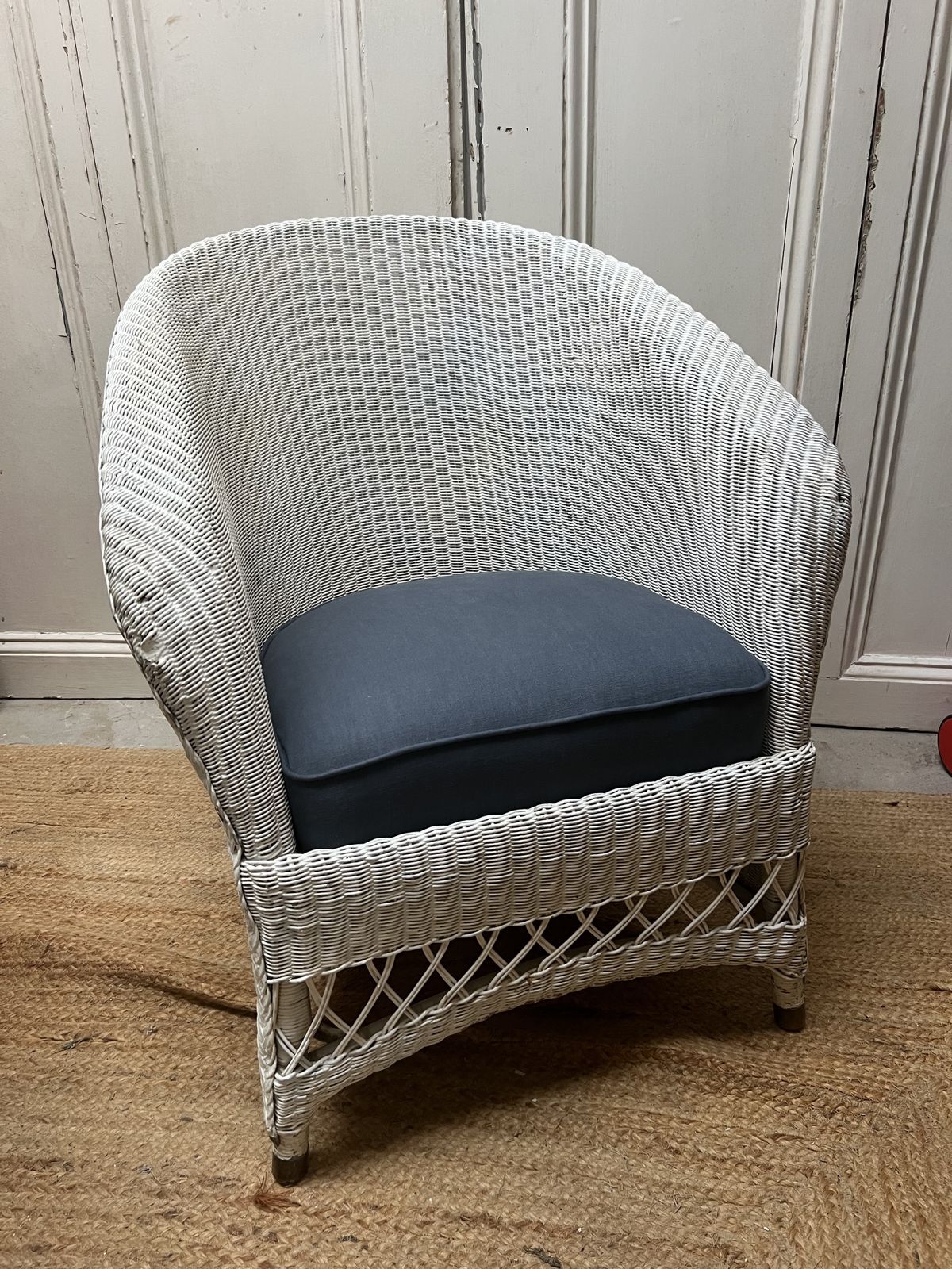 Lloyd Loom Vintage Armchair Model Number 8000