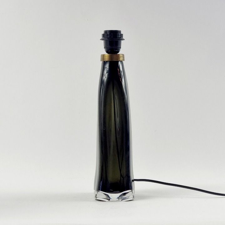 Paar Scandinavische Mid Century Modern Tafellampen Van Glas En Messing, Model Rd 1323, Door Carl Fagerlund Voor Orrefors, Zweden, Jaren 1960 photo Verlichting