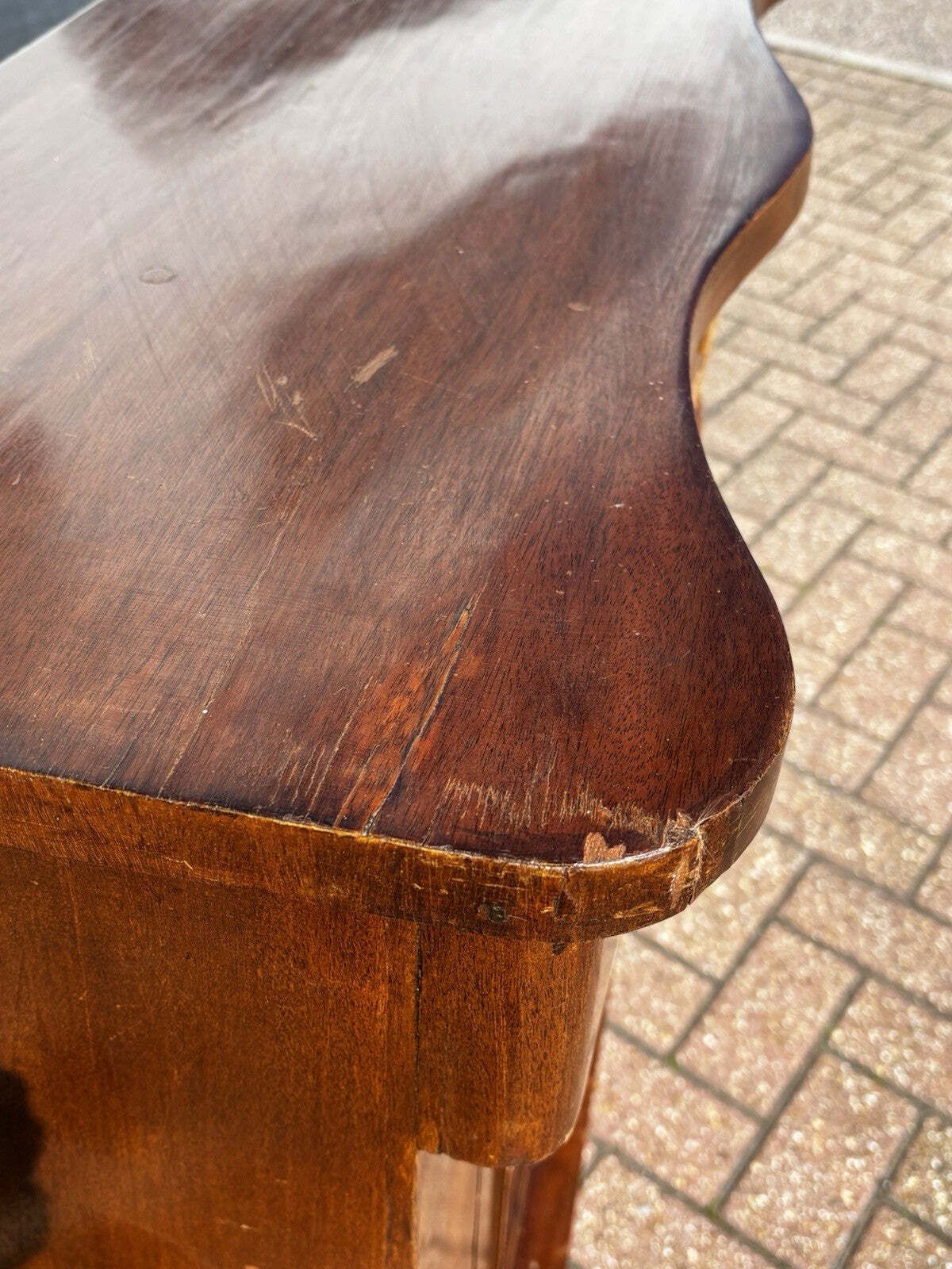 607.0 Victorian Small Cupboard, Perfect Hall Piece As Thin, Drawer And Cupboards. photo