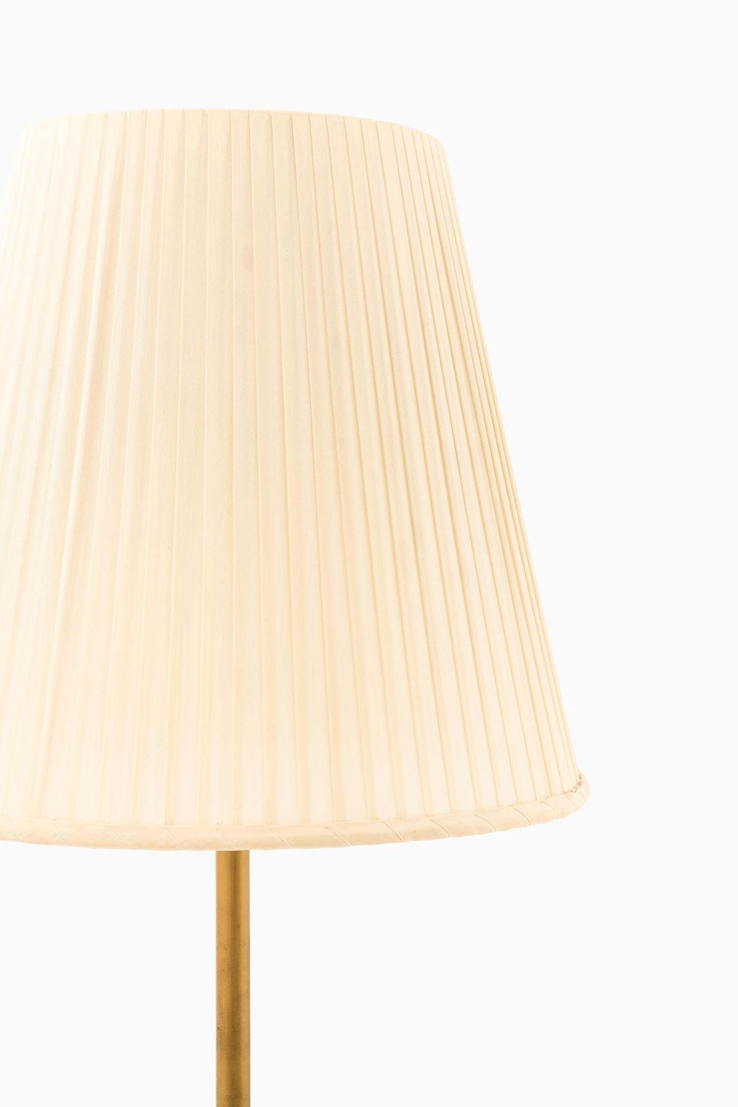 Floor Lamp In Brass And Glass By Bergboms, 1950s photo furniture