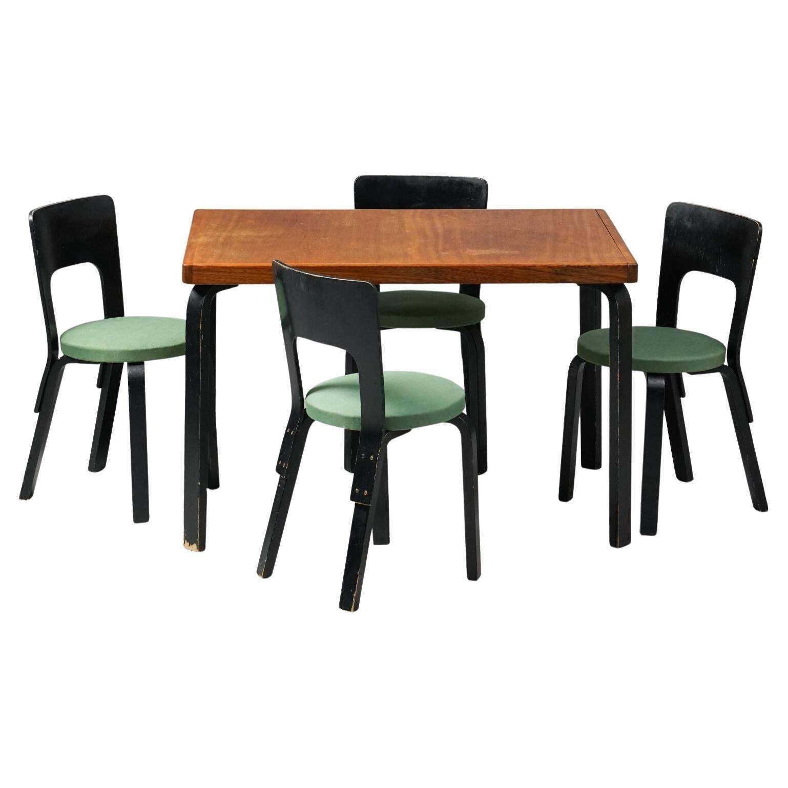Rare Dining Room Set, Alvar Aalto, Aino Aalto, 1930s