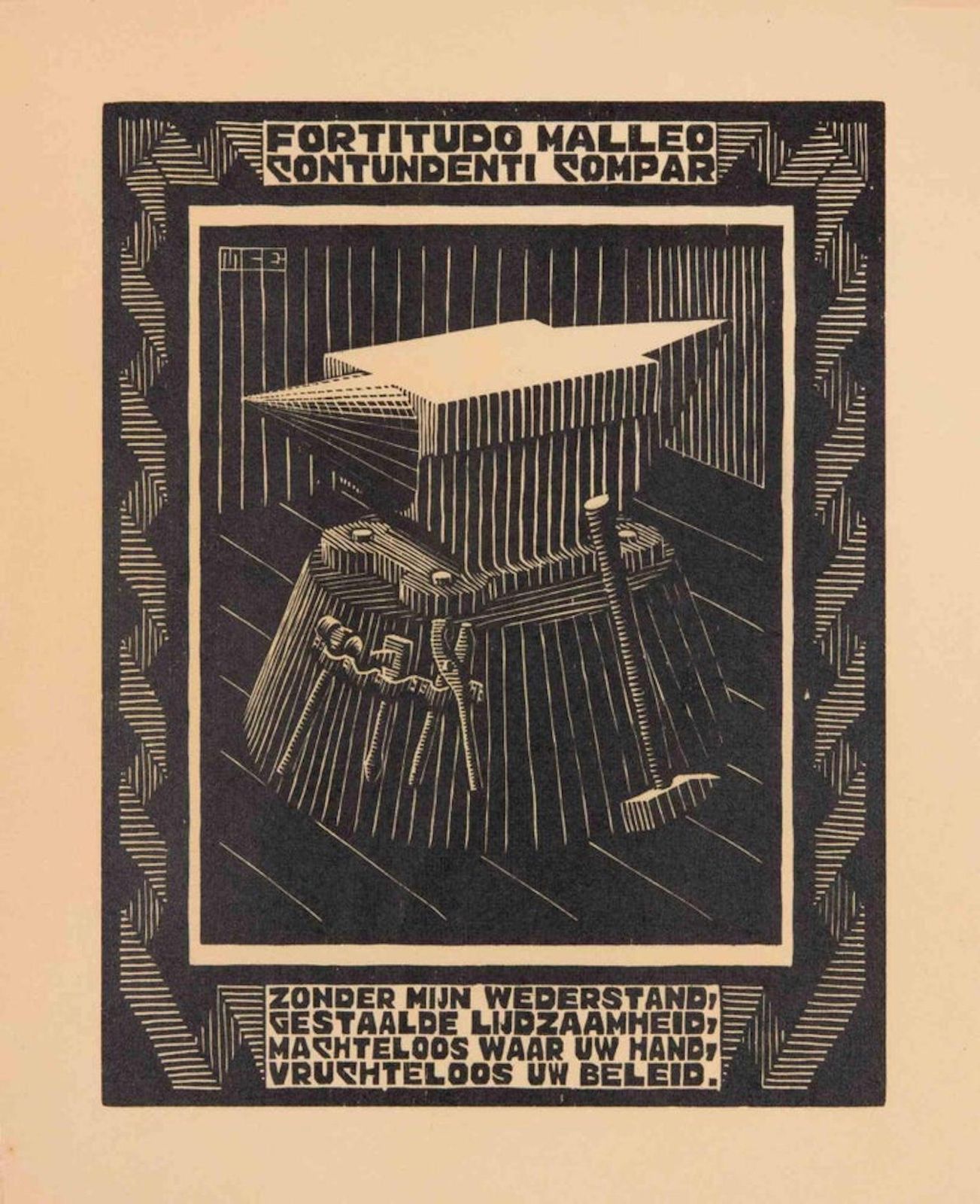 M.C. Escherbundle Of 8 Woodcuts By M.C. Escher1931 photo for sale