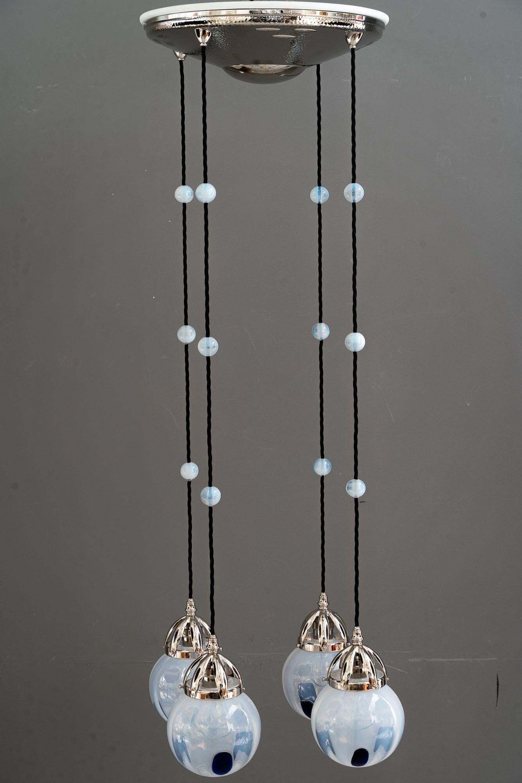 Koloman Moser Attributed To Bakalowits & Sohne "Secession" Chandelier Ca. 1903 photo furniture