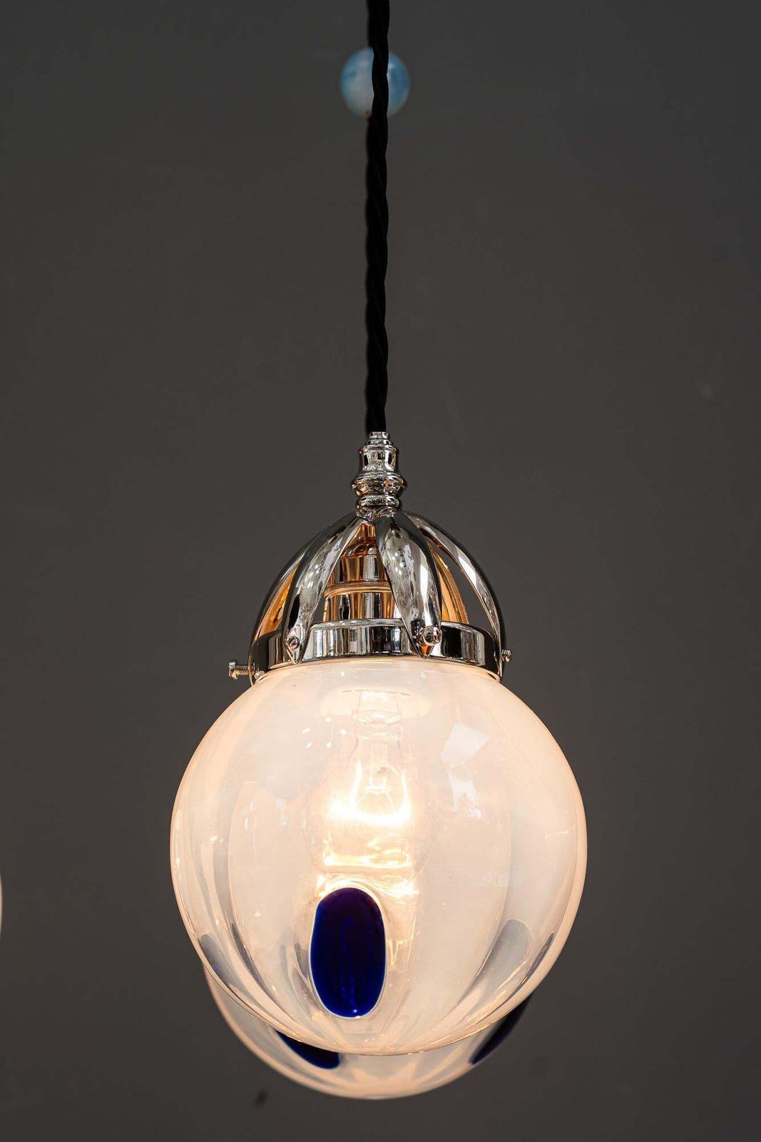 photo furniture Koloman Moser Attributed To Bakalowits & Sohne "Secession" Chandelier Ca. 1903