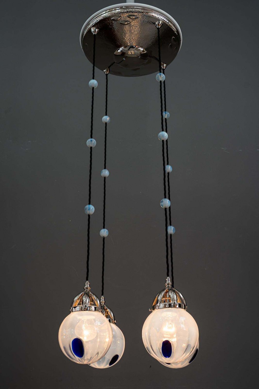 photo buy Koloman Moser Attributed To Bakalowits & Sohne "Secession" Chandelier Ca. 1903