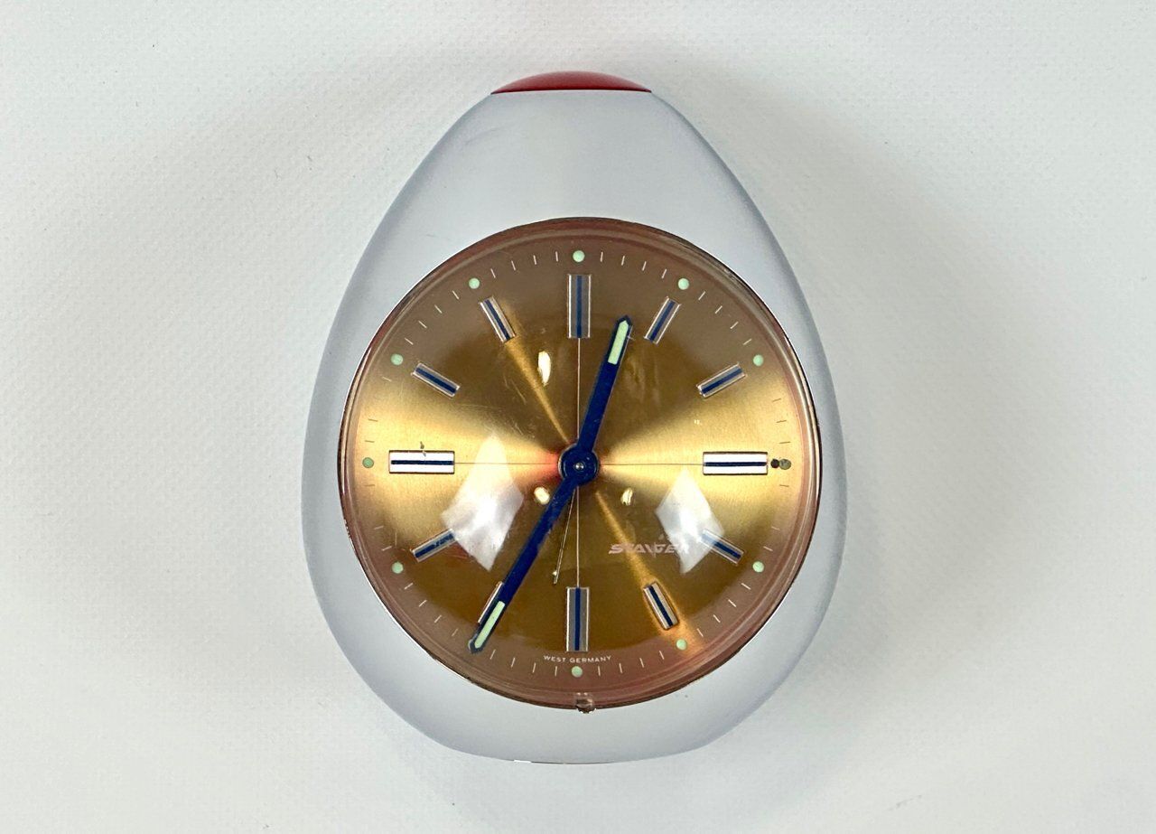 photo furniture Space Age Egg Alarm Clock From Steiger, 1970s