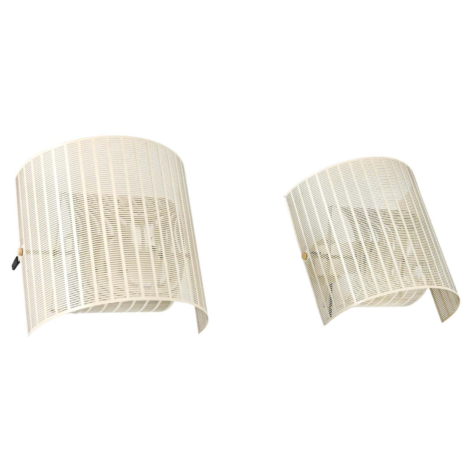Shogun Wall Lamps By Mario Botta For Artemide, 1980s, Set Of 2