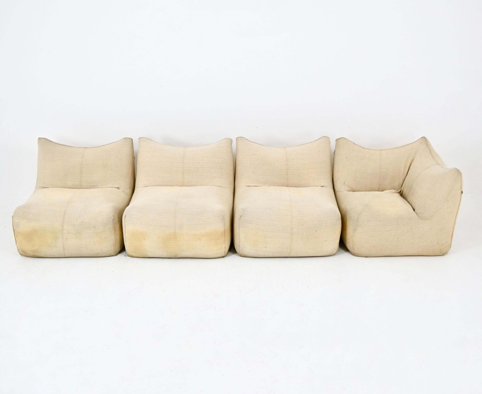 "Le Bambole" Modular Sofa By Mario Bellini For B&B Italia, 1970s photo vintage
